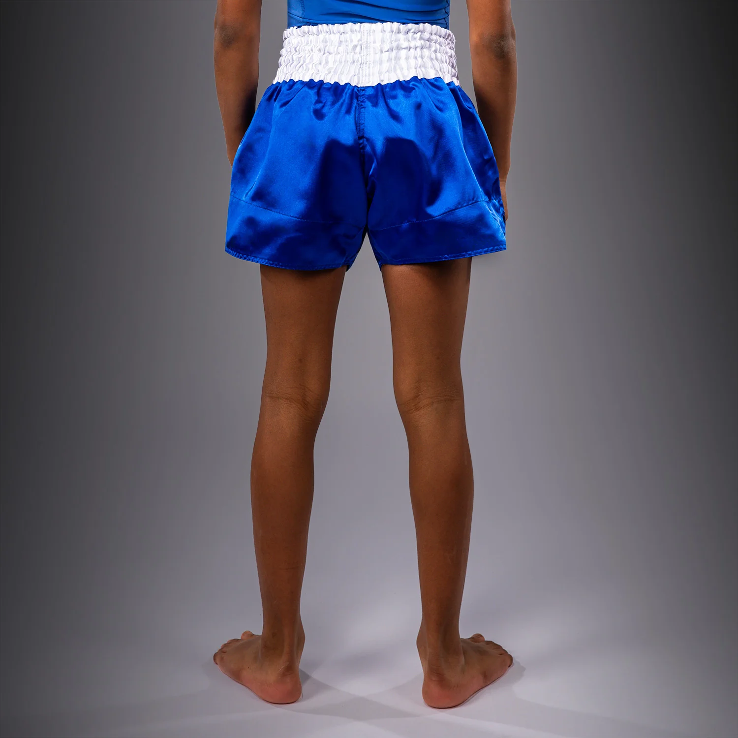Venum Classic Muay Thai Shorts for Kids - Royal Blue - Image 4