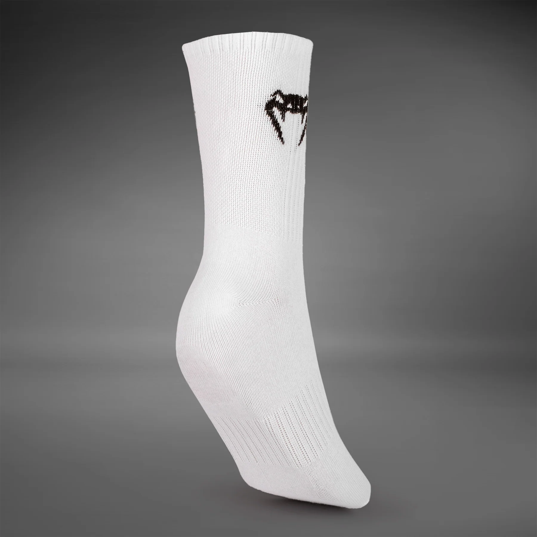 Venum Classic Socks - set of 3 - White/Black - Image 3