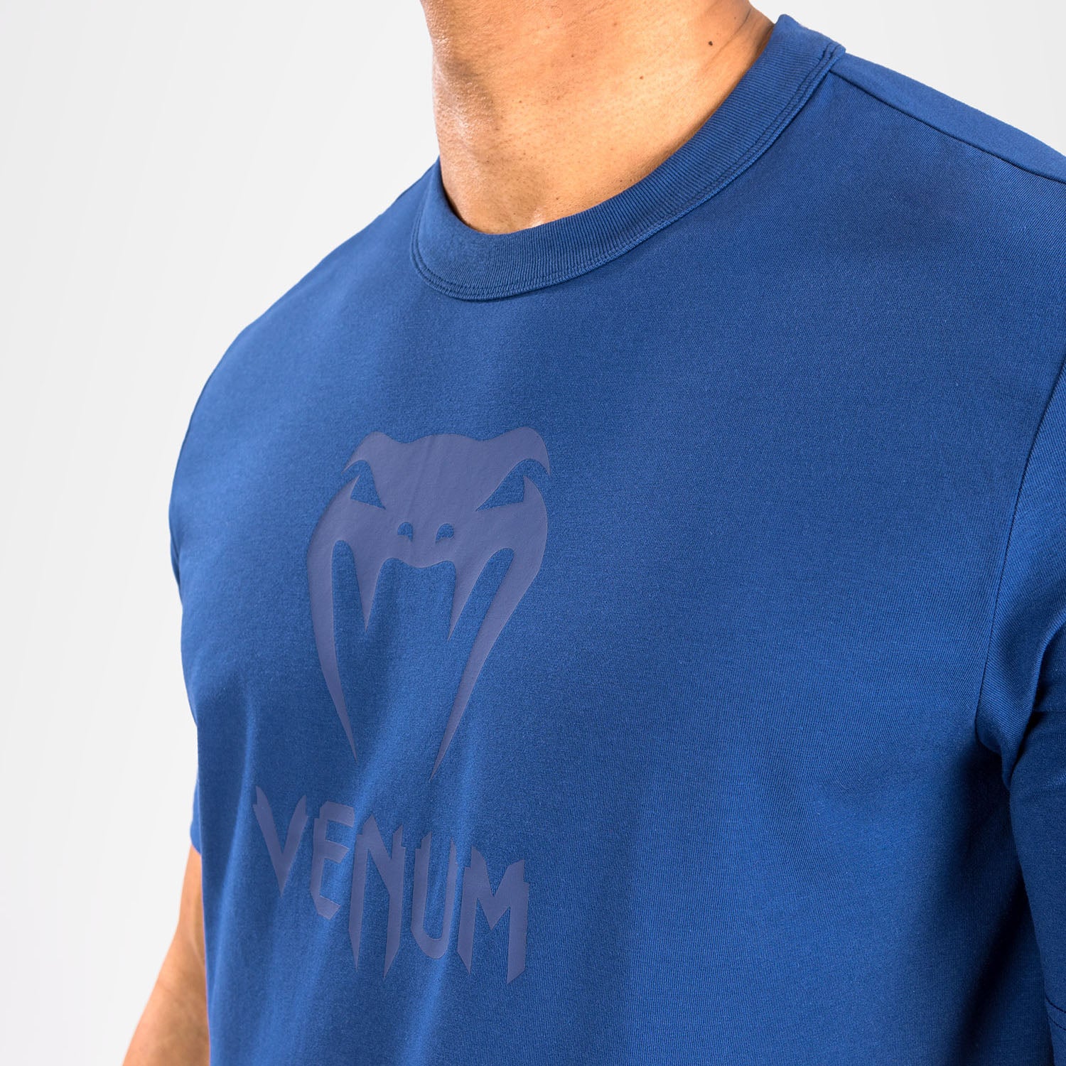 Venum Classic T-Shirt - Navy Blue/Navy Blue - Image 4