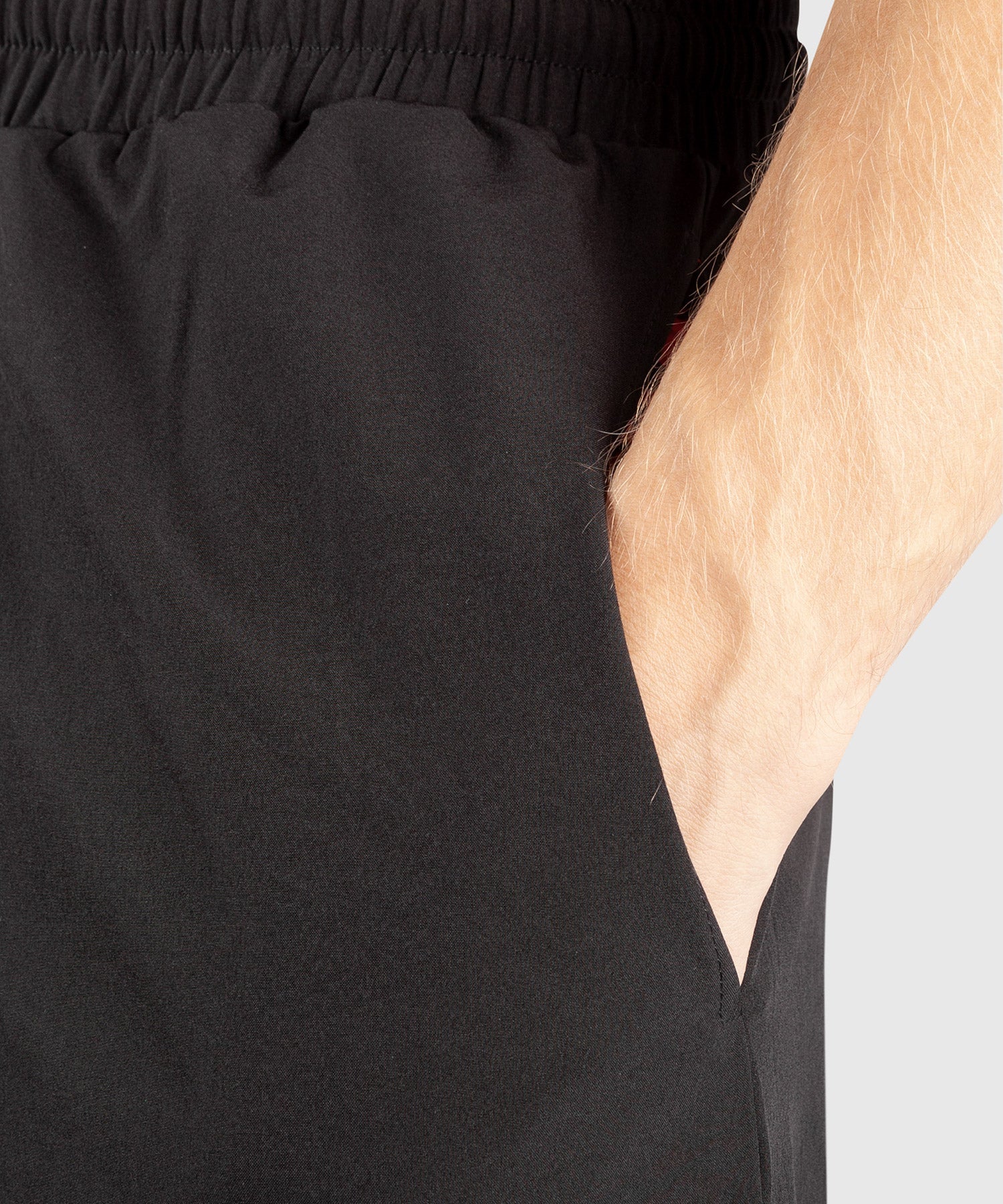 Venum Classic Training Shorts - Black/Red - Image 8