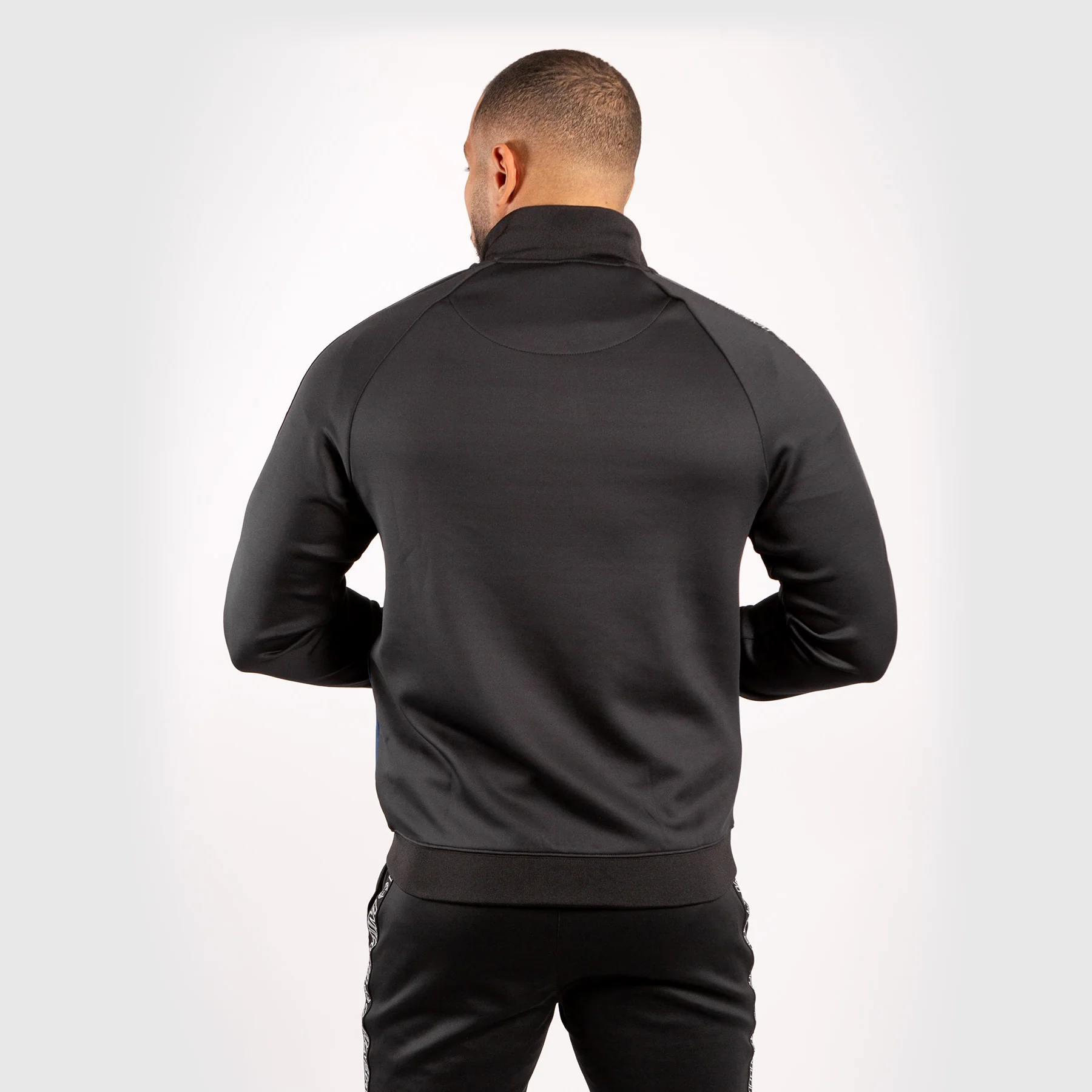Venum Club 212 Track Jacket – Navy Blue/Black - Image 4