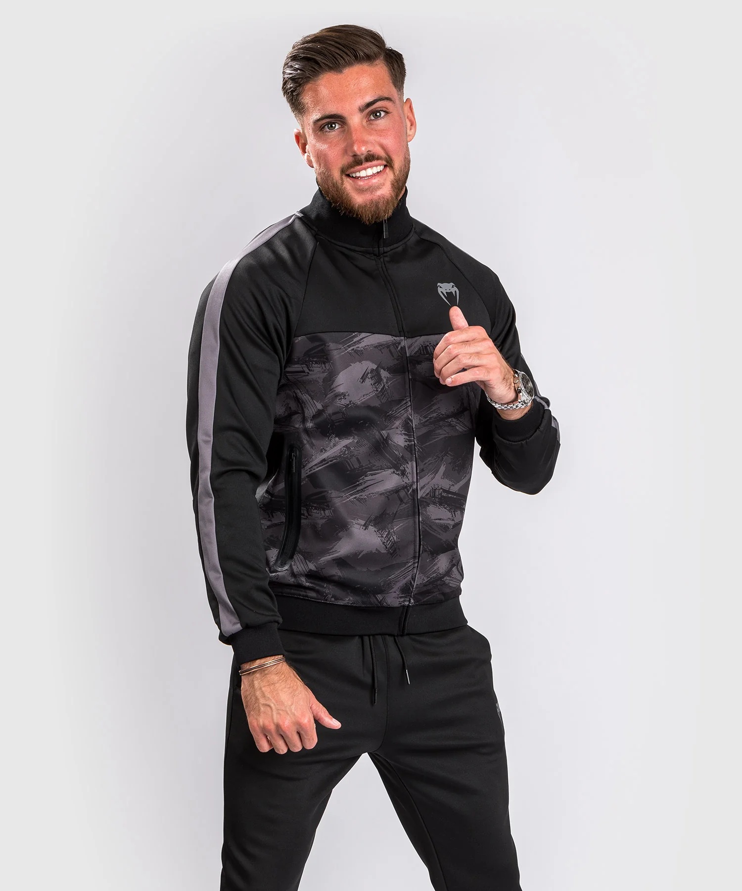 VENUM CLUB EVO JACKET - BLACK/DARK CAMO - Image 2
