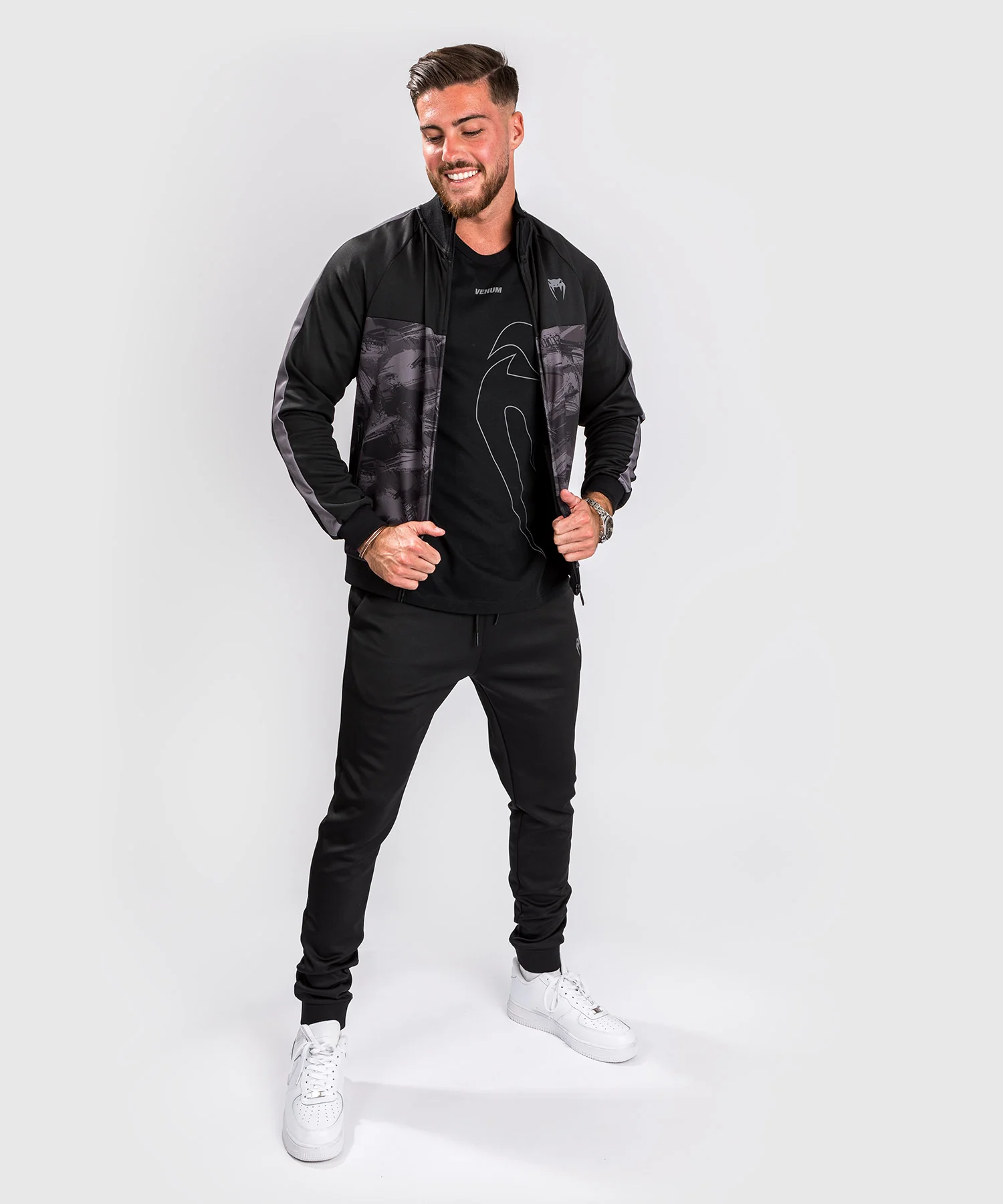 VENUM CLUB EVO JACKET - BLACK/DARK CAMO - Image 8