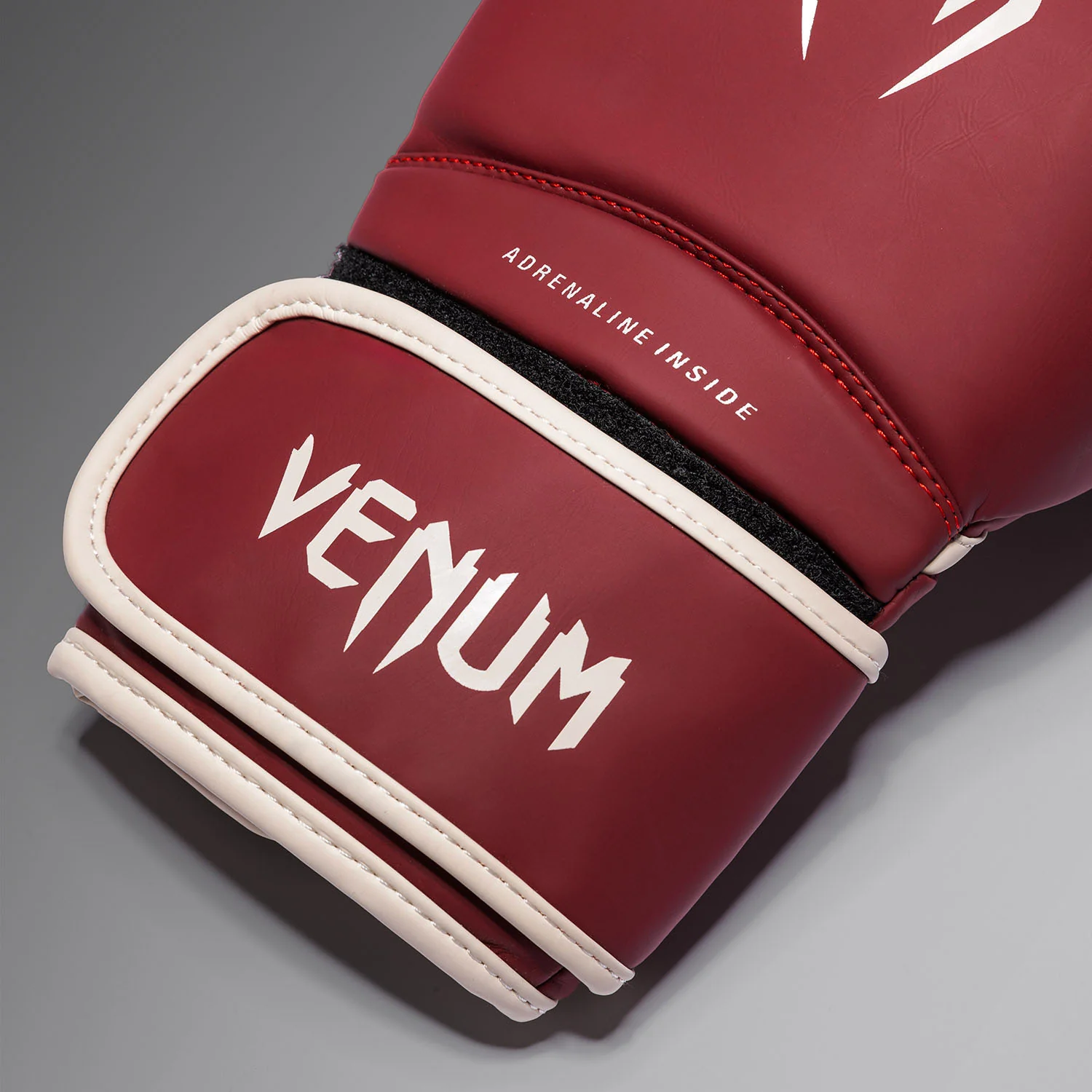 Venum Contender 1.5 Boxing Gloves - Burgundy/ Sand - Image 4