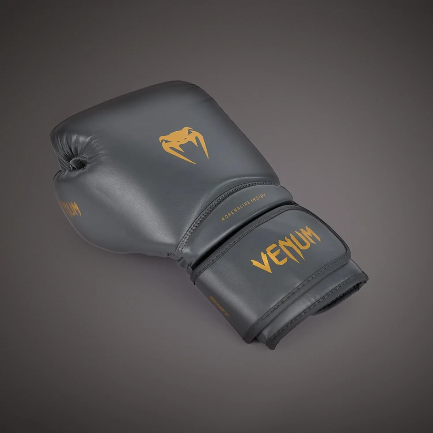 Venum Contender 1.5 Boxing Gloves - Grey/Gold - Image 4
