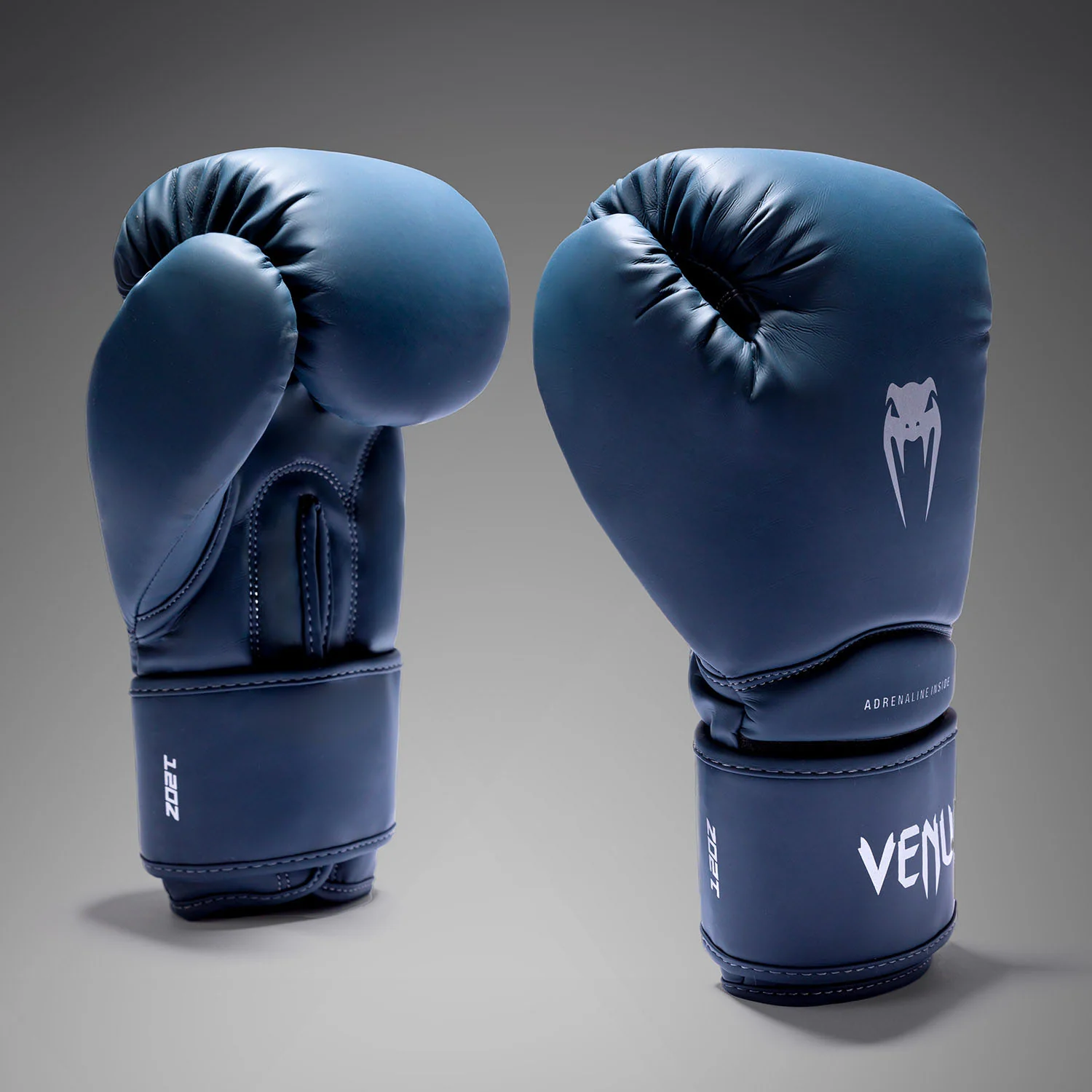 Venum Contender 1.5 Boxing Gloves - Midnight Blue/Silver - Image 2