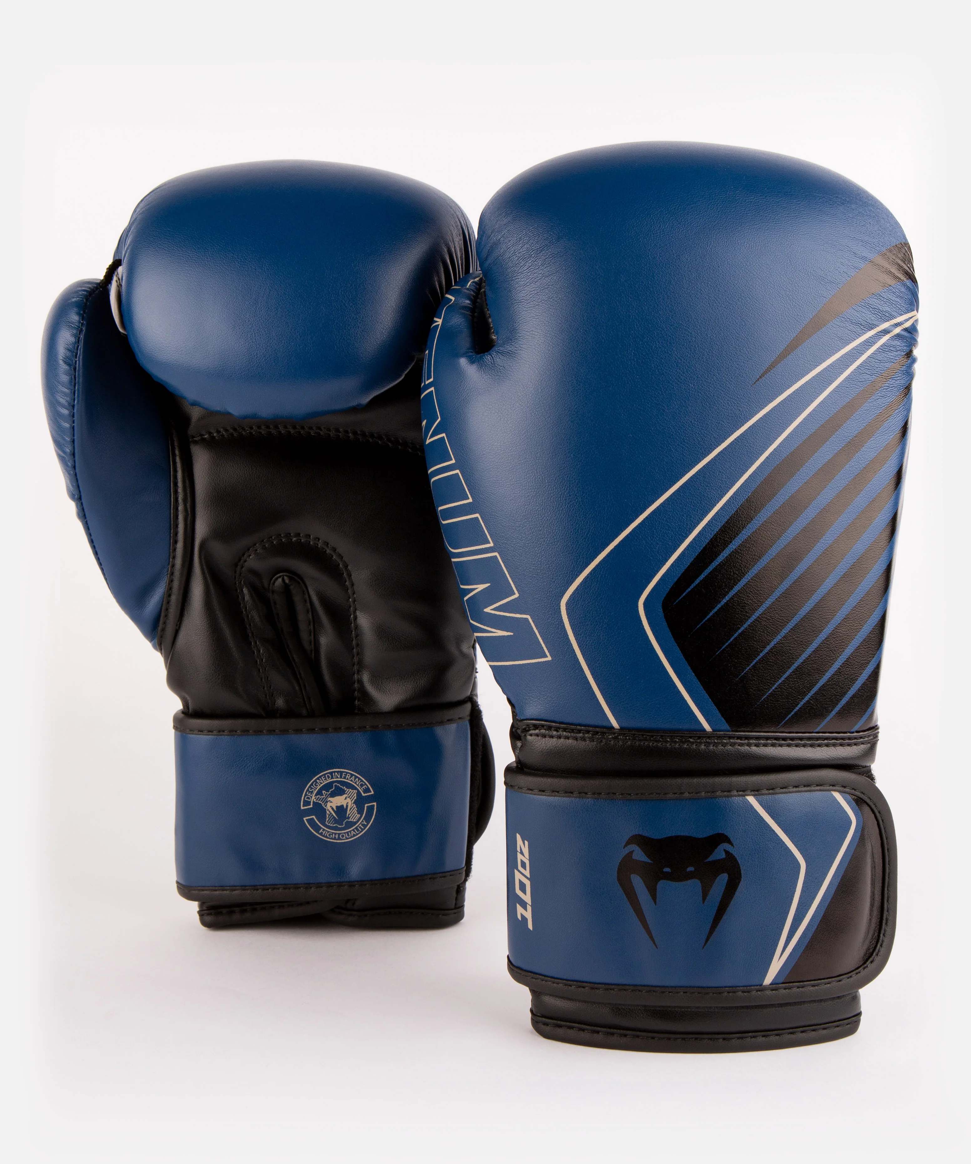 Venum Contender 2.0 Boxing gloves - Navy/Sand - Image 2