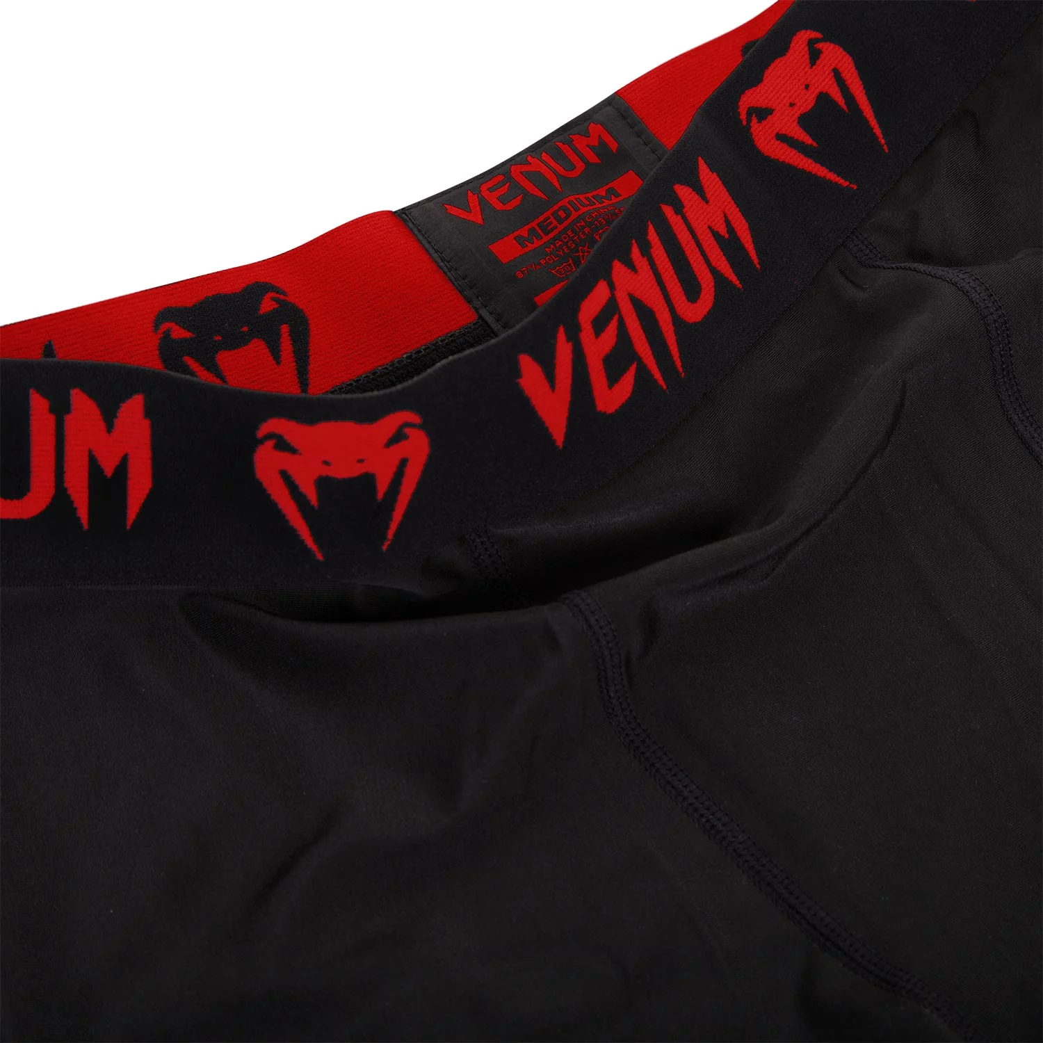 Venum Contender 2.0 Compression Tights - Black/Red - Image 6