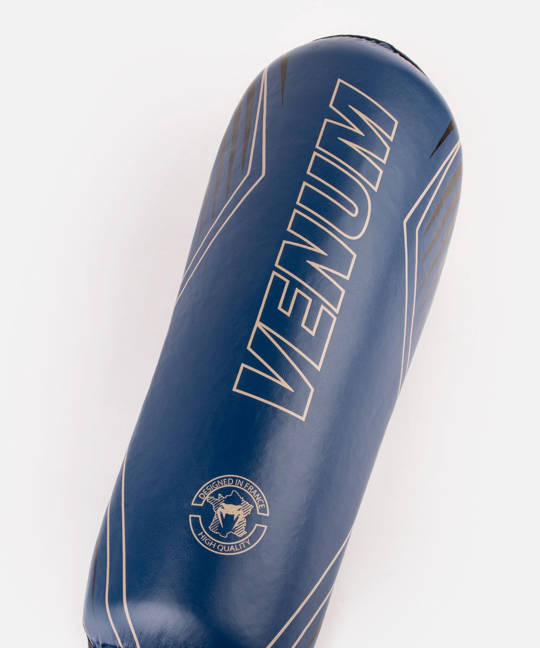 Venum Contender 2.0 Shin Guards - Navy/Sand - Image 4