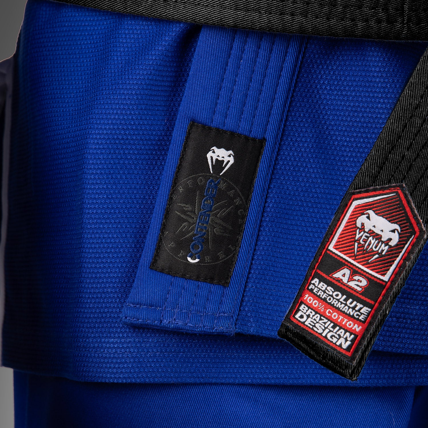 Venum Contender 3.0 Brazilian Jiu Jitsu Gi 380g - Royal Blue - Image 4