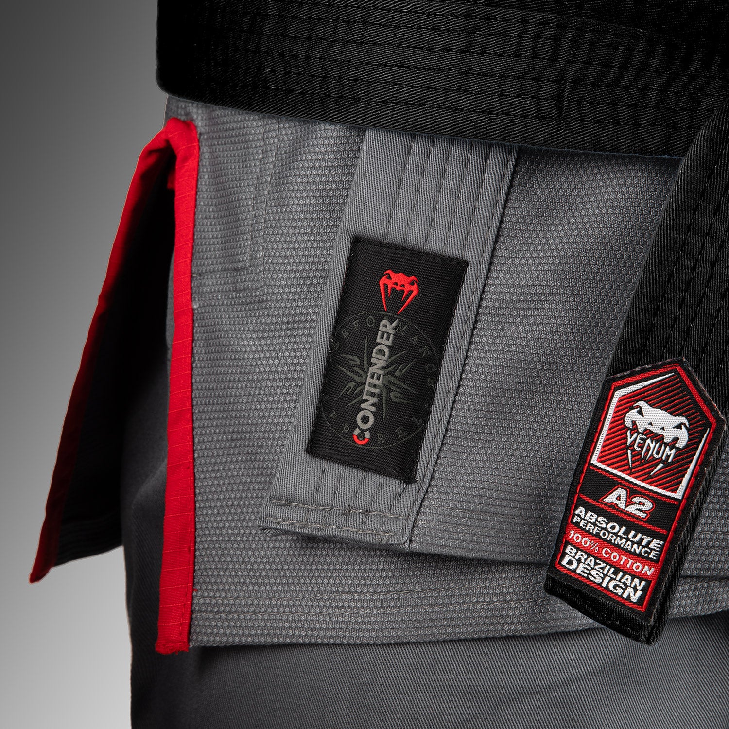 Venum Contender 3.0 Brazilian Jiu Jitsu Gi - Storm Grey - Image 6
