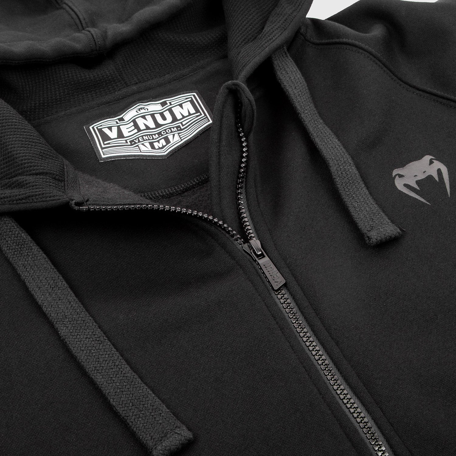 Venum Contender 3.0 Hoodie - Black/Black - Image 10
