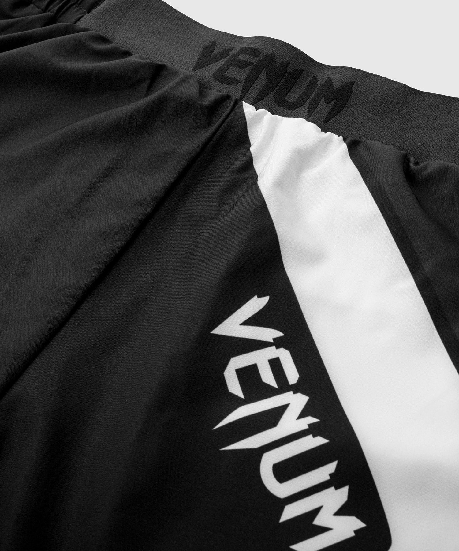 Venum Contender 4.0 Training Shorts - Black/Grey-White - Image 6