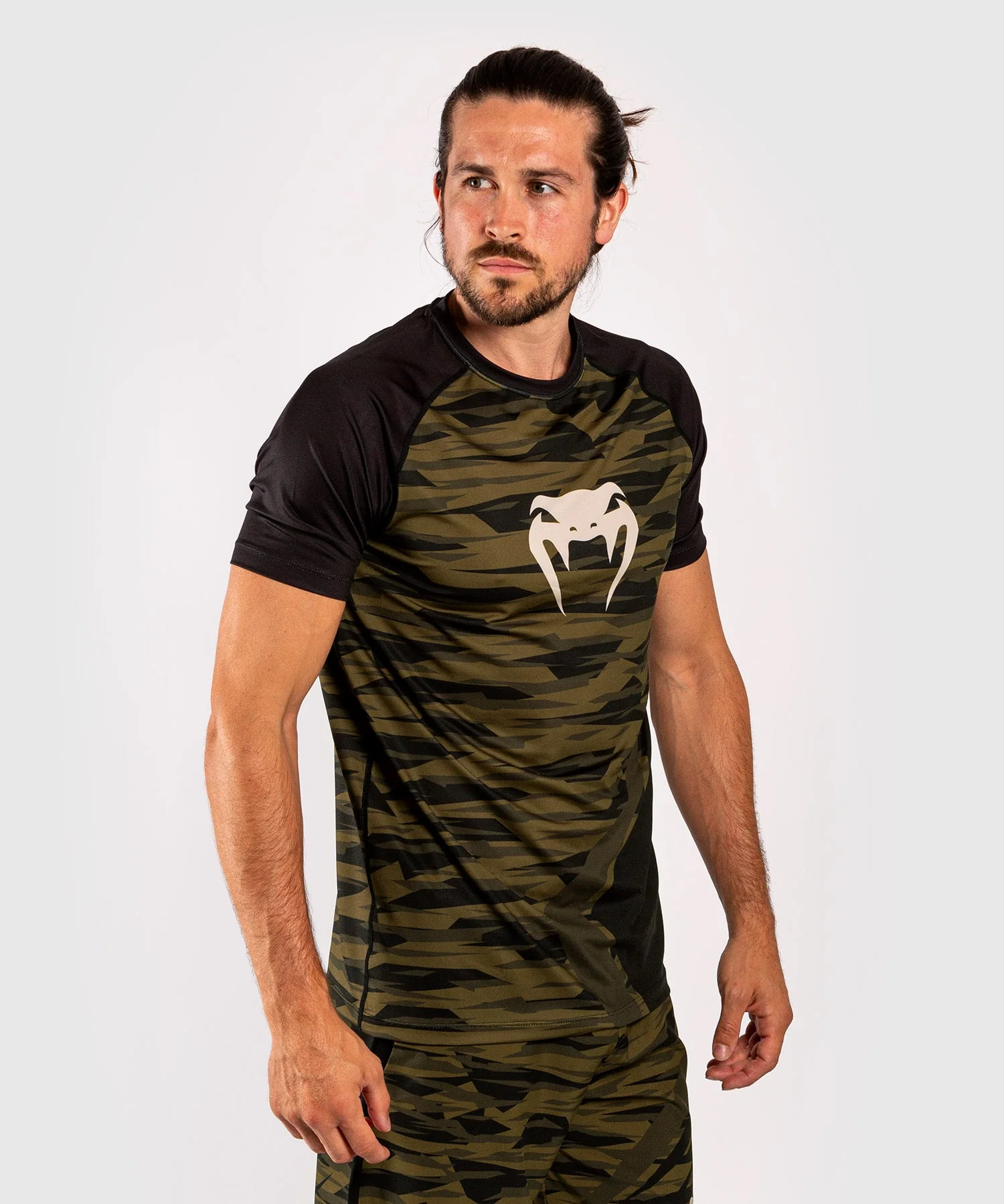 Venum Contender 5.0 Dry-Tech T-shirt - Khaki camo - Image 3