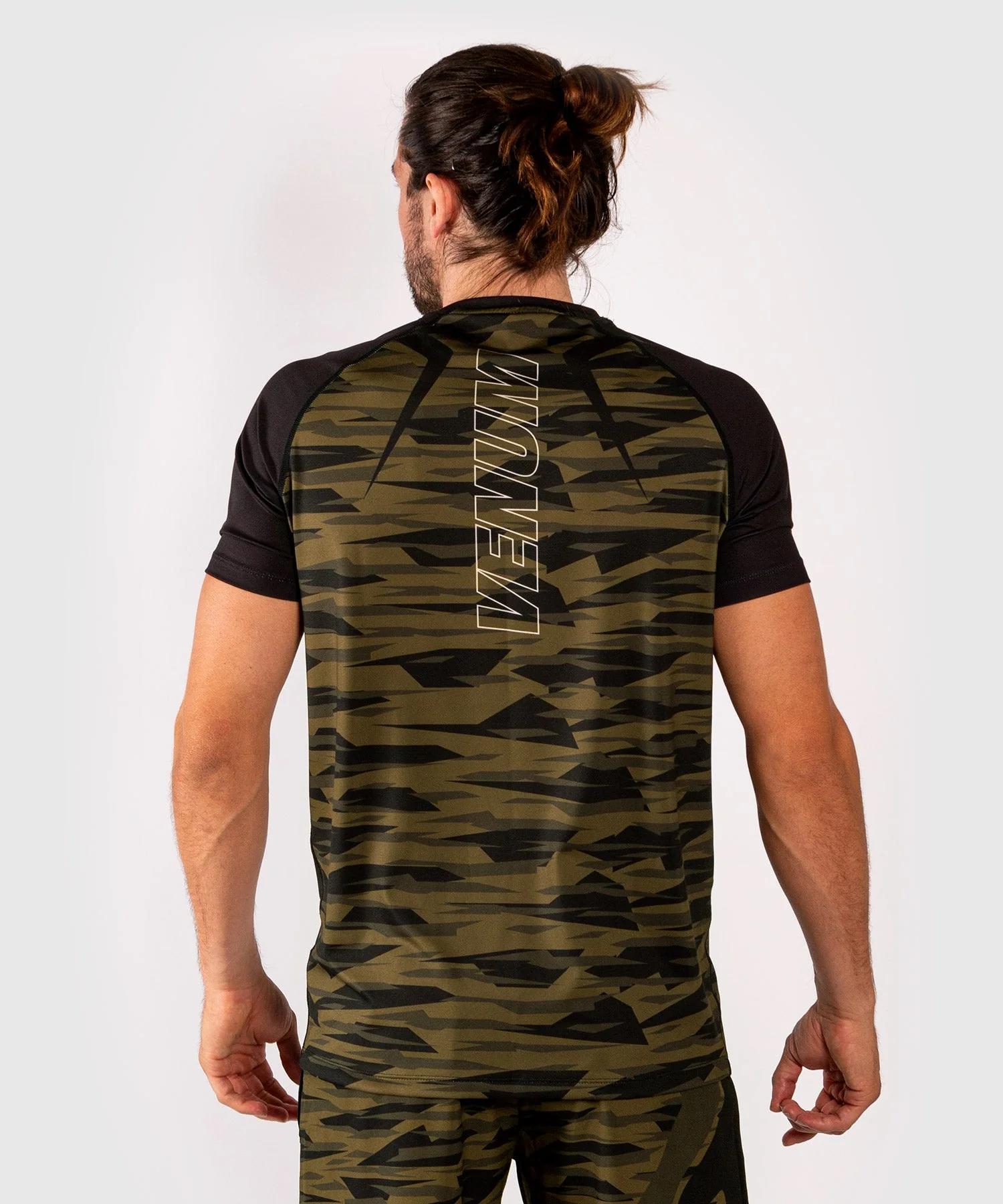 Venum Contender 5.0 Dry-Tech T-shirt - Khaki camo - Image 4