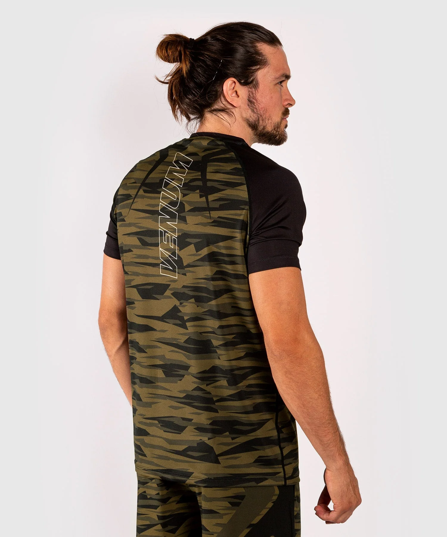 Venum Contender 5.0 Dry-Tech T-shirt - Khaki camo - Image 5