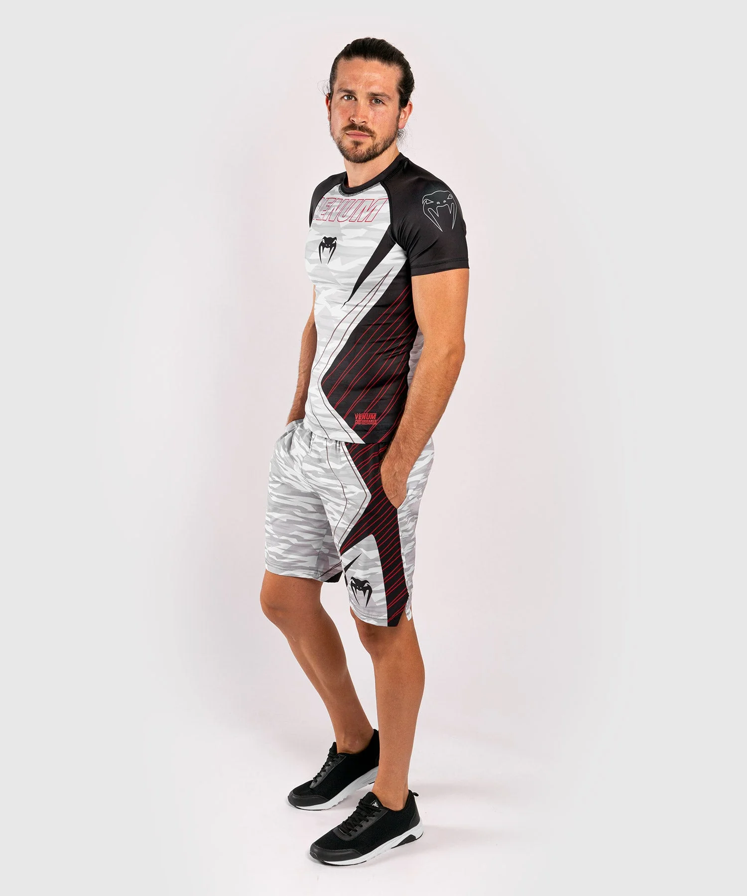 Venum Contender 5.0 Rashguard - Short sleeves - White/Camo - Image 9