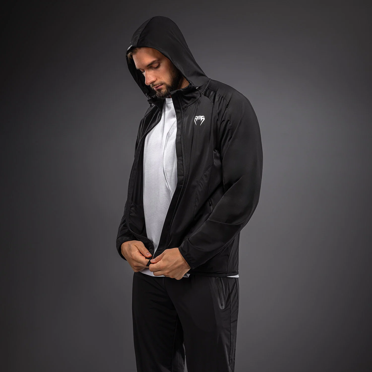 Venum Contender Aero Track Jacket - Black - Image 4