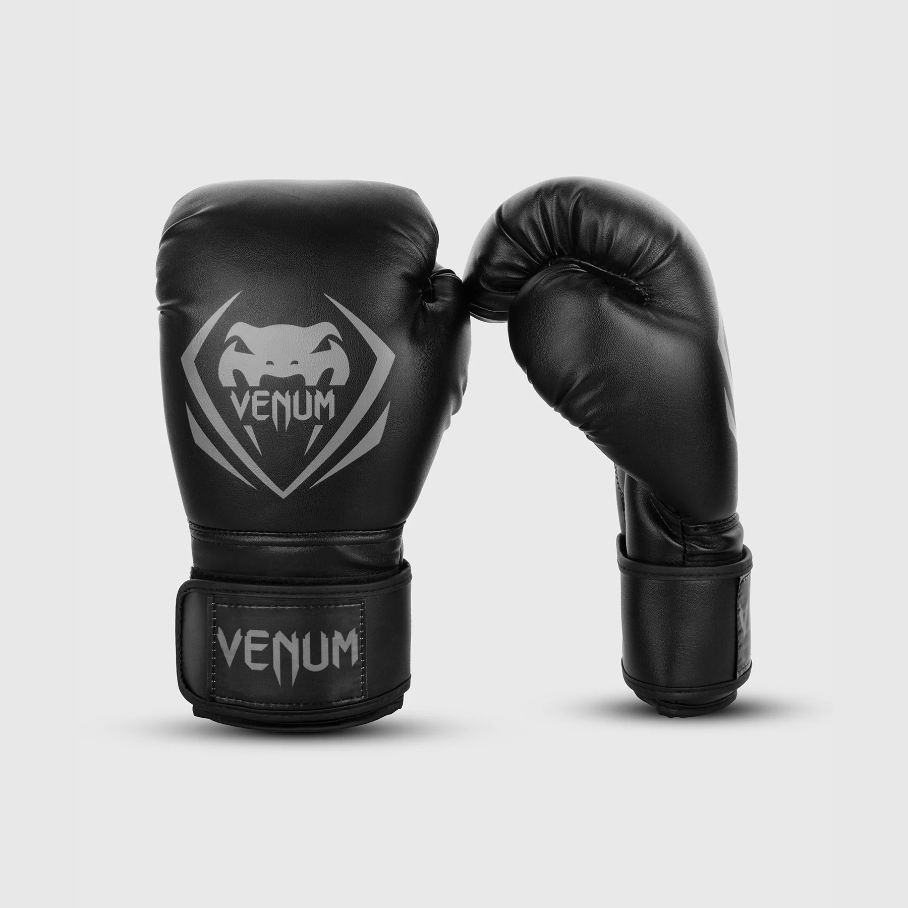 Venum Contender Boxing Gloves - Black/Grey
