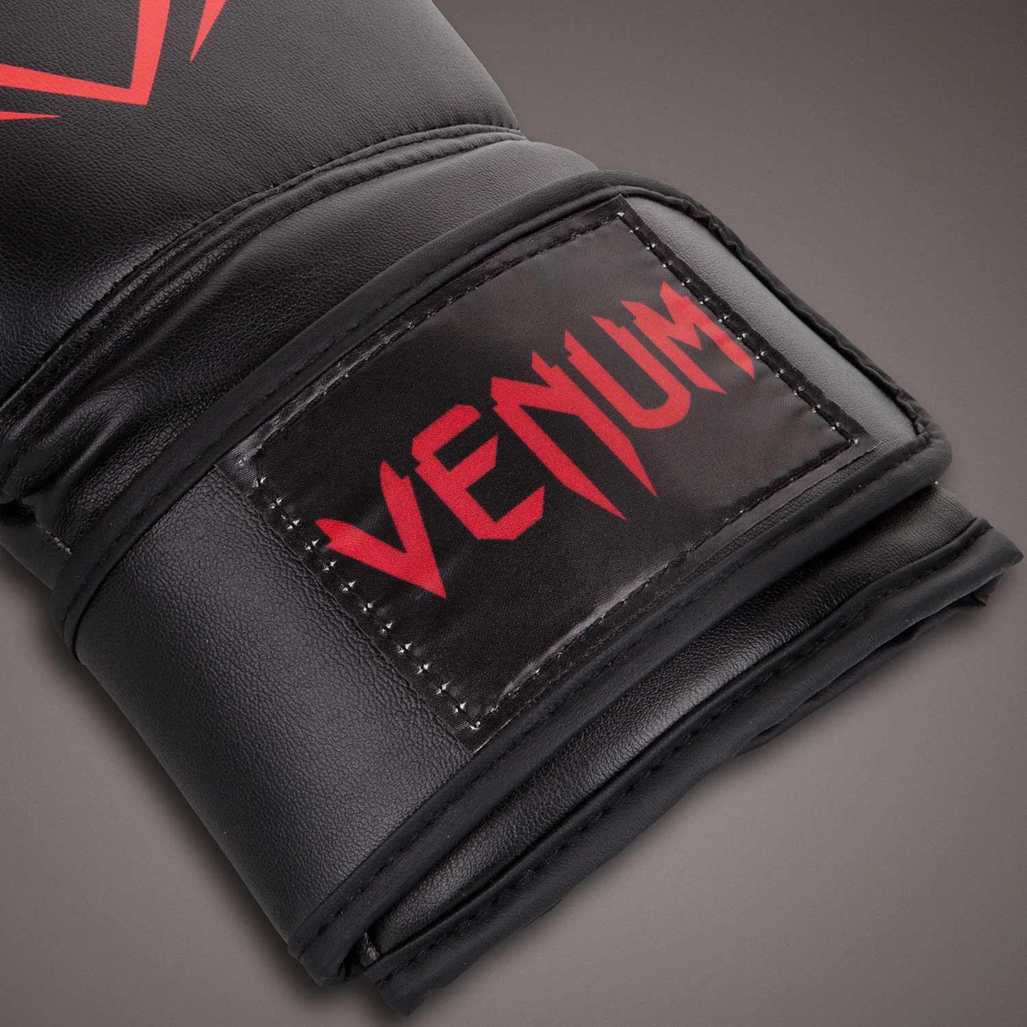 Venum Contender Boxing Gloves - Black/Red - Image 3
