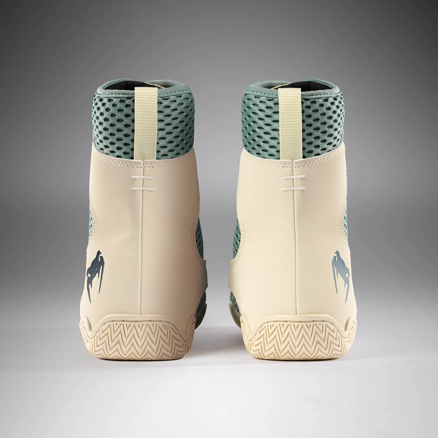 Venum Contender Boxing Shoes - Aqua Green/Ivory - Image 7