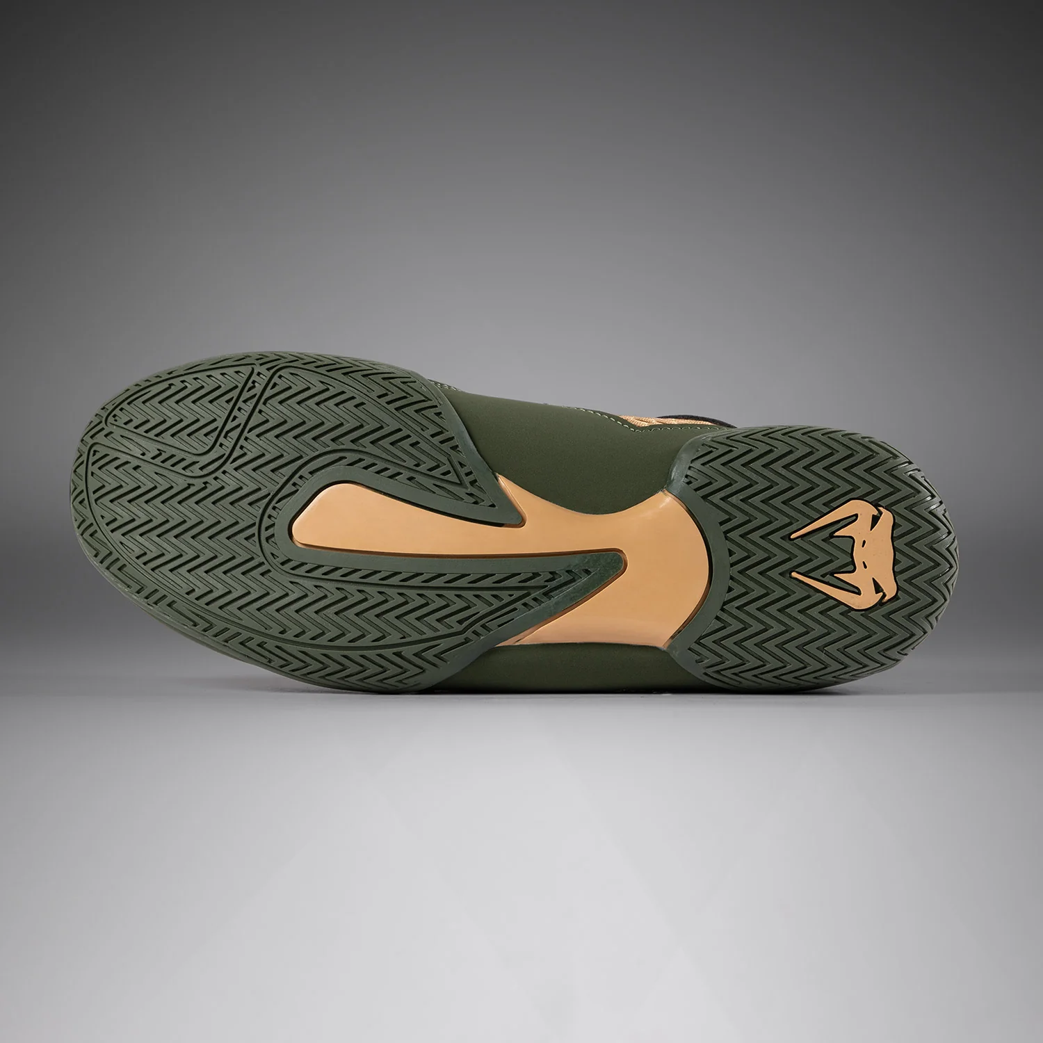 Venum Contender Boxing Shoes - Military Green/Sand - Image 6