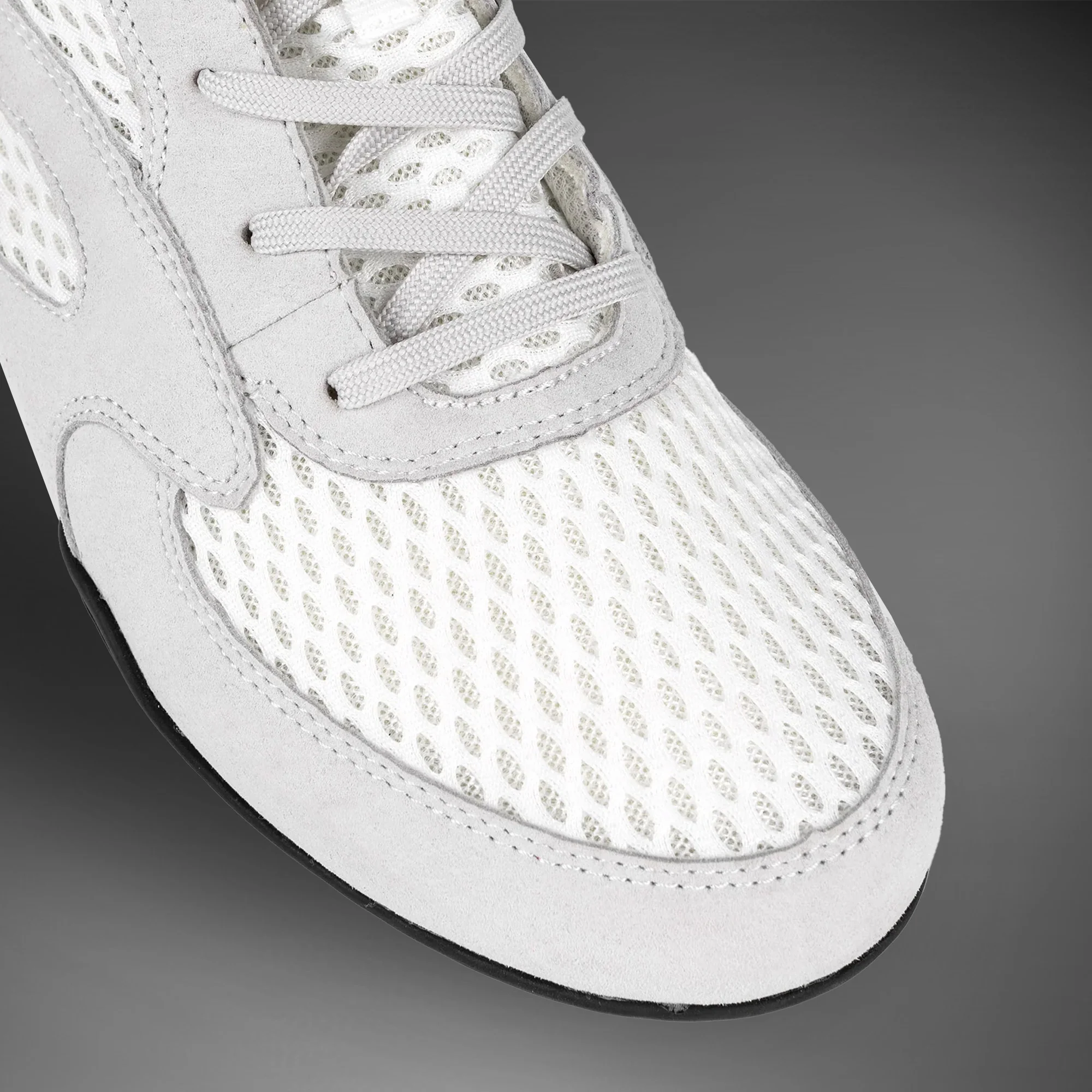 Venum Contender Boxing Shoes - White/Grey - Image 8
