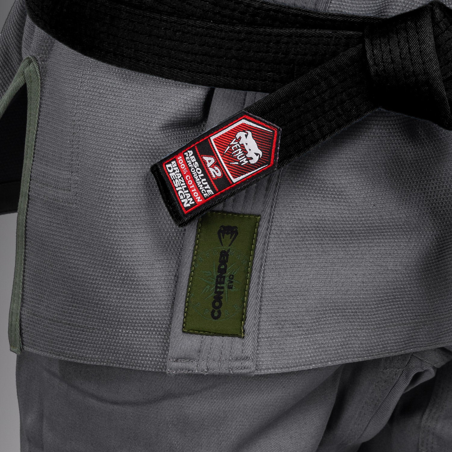 Venum Contender Evo 2.0 Brazilian Jiu Jitsu Gi - Storm Grey - Image 7