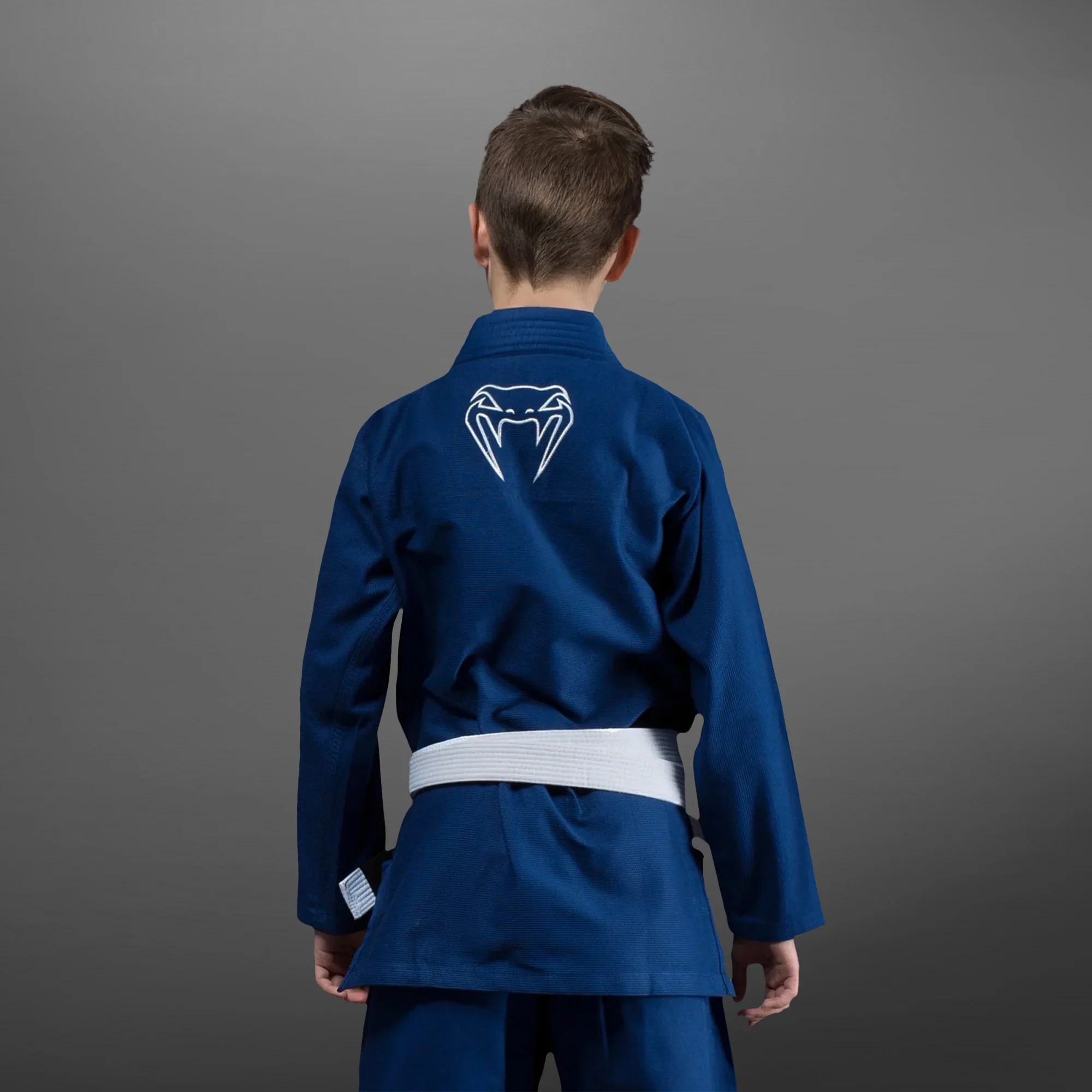 Venum Contender Kids BJJ Gi (Free white belt included) -Blue - Image 2