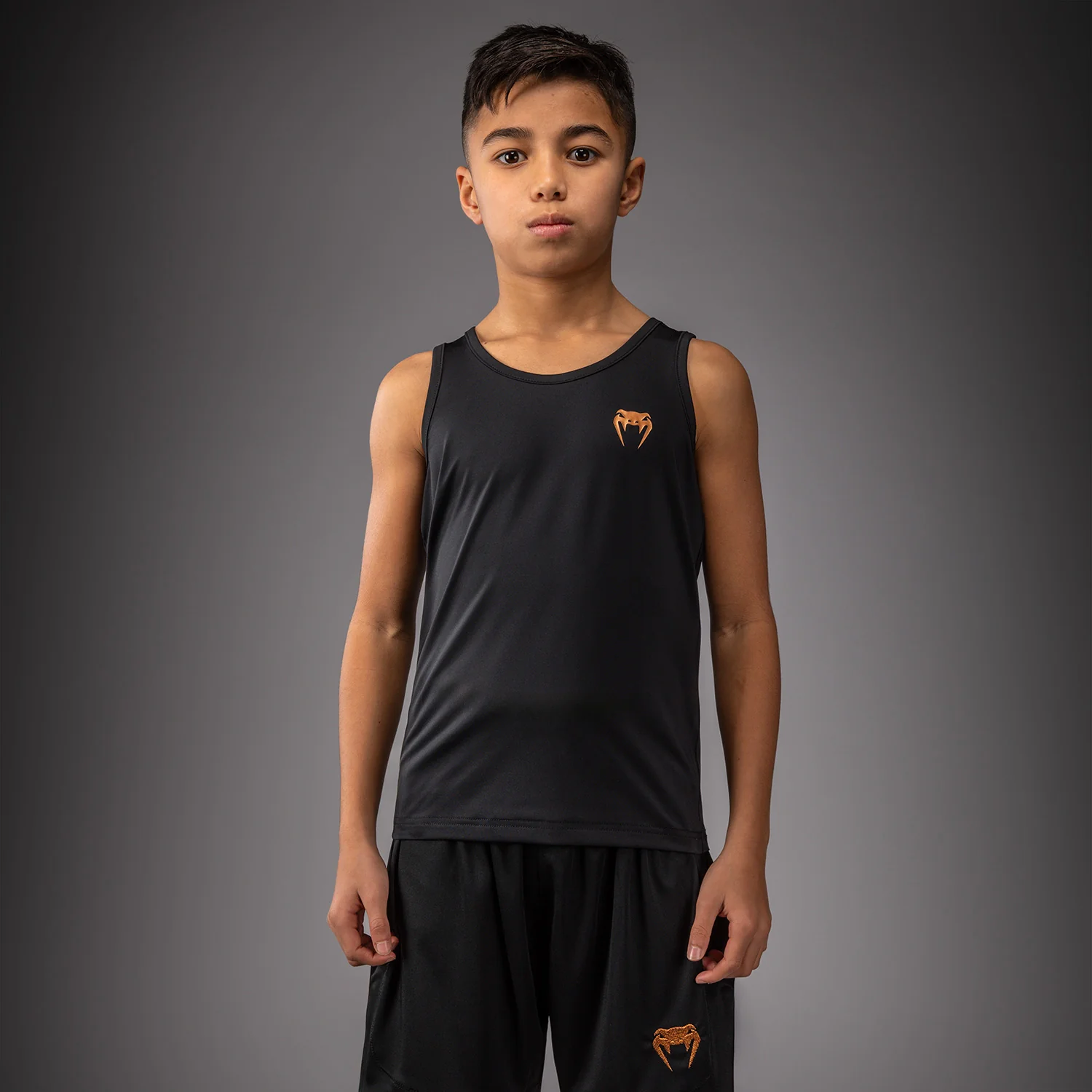Venum Contender Youth Tank Top - Black/Gold