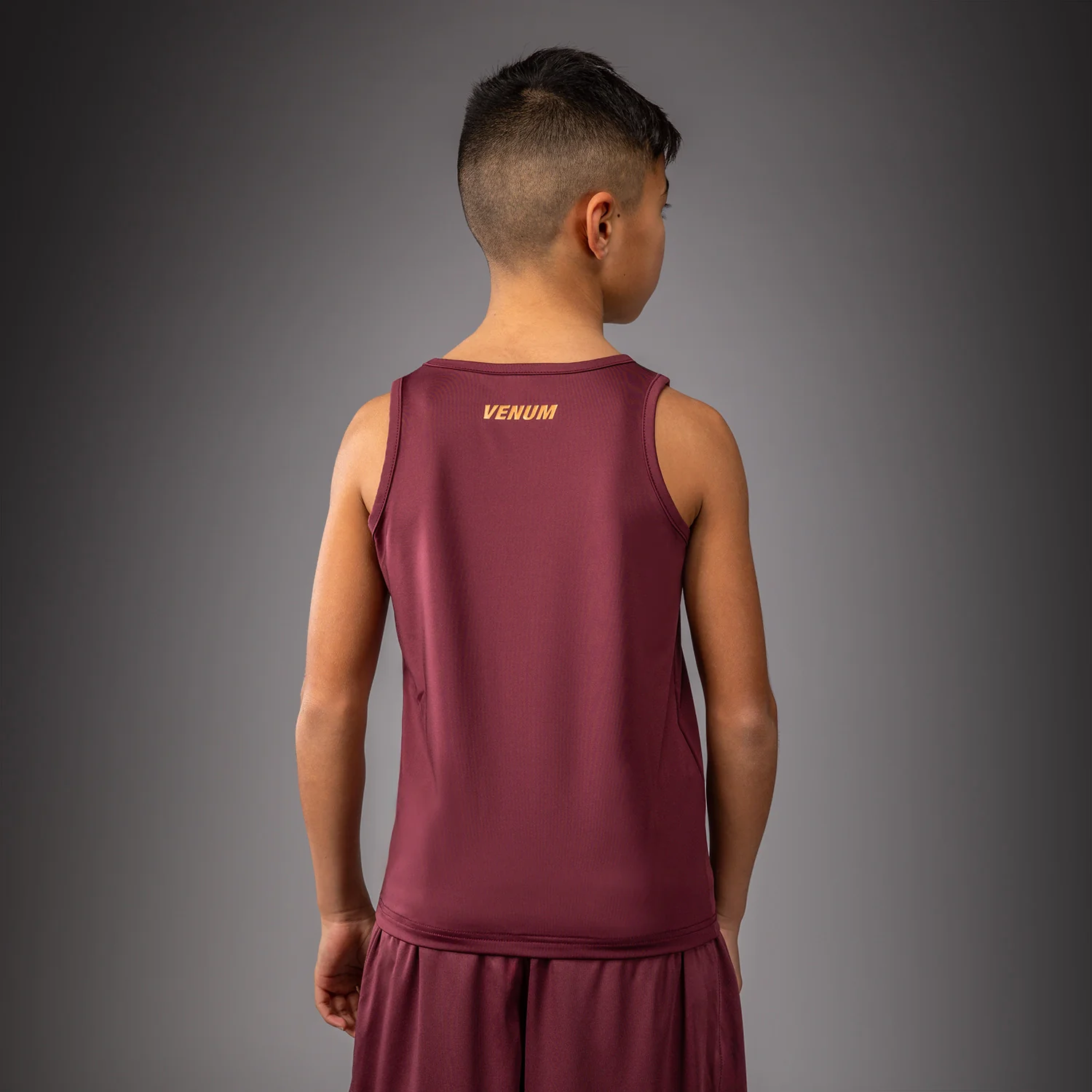 Venum Contender Youth Tank Top - Burgundy - Image 4