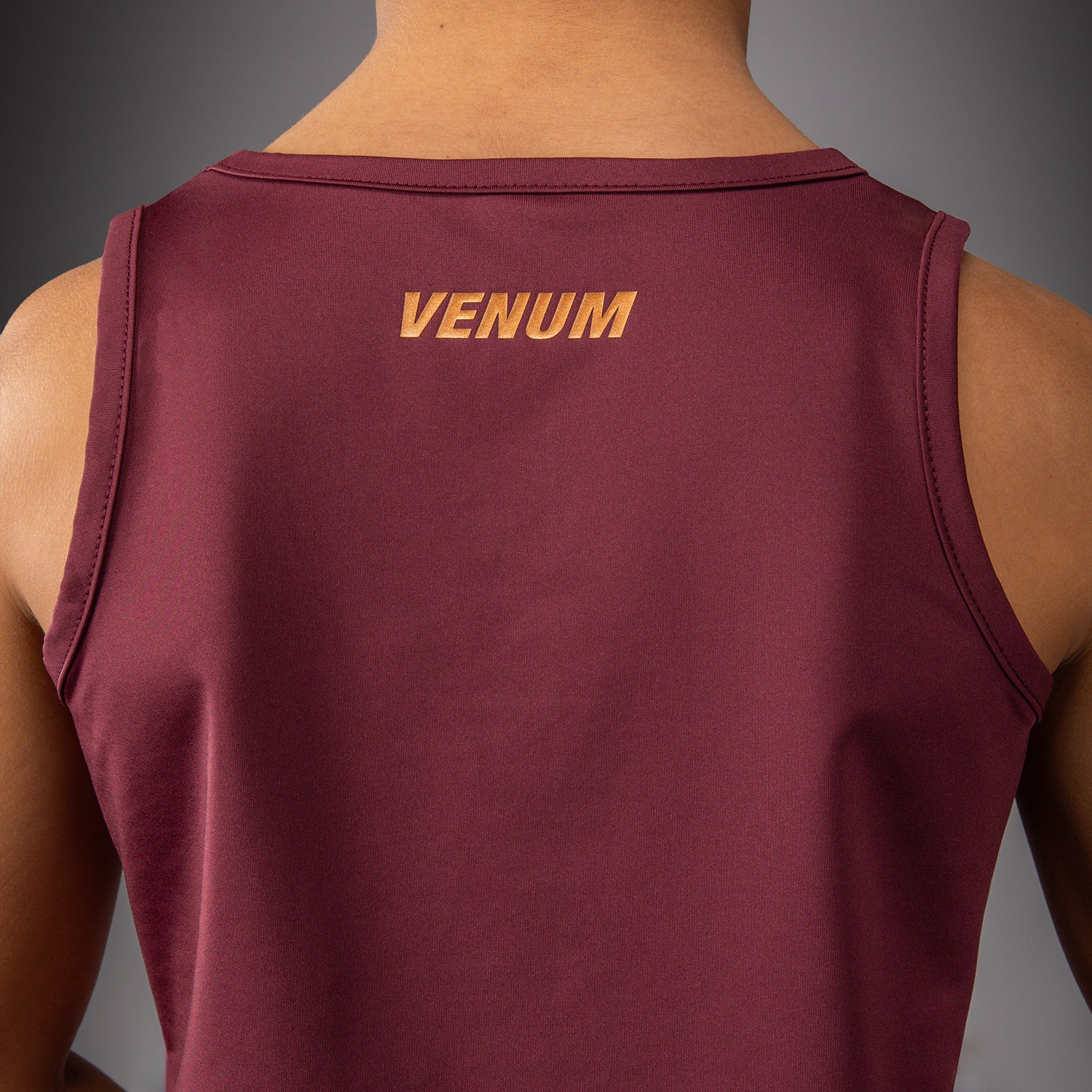 Venum Contender Youth Tank Top - Burgundy - Image 6