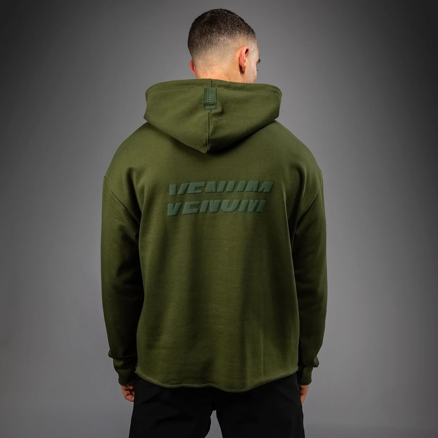 Venum Divide Hoodie - Khaki - Image 3