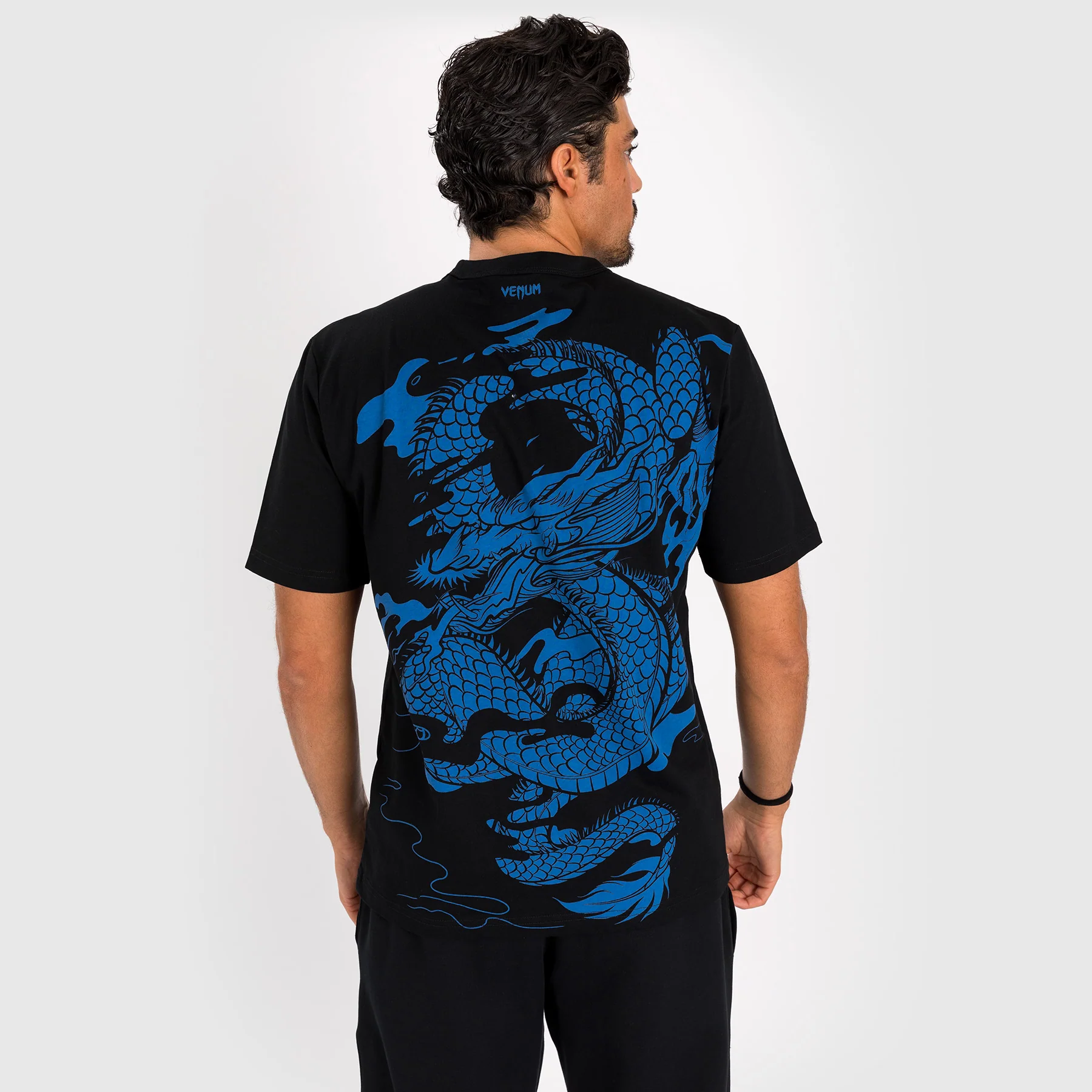 Venum Dragon’s Flight Men’s T-Shirt - Midnight Blue - Image 2