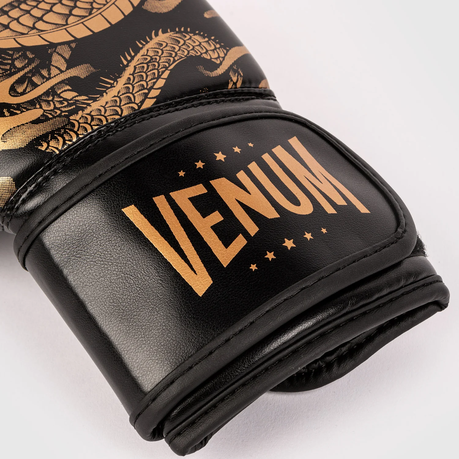 Venum Dragon's Flight Boxing Gloves - For Kids - Black/Bronze - Image 5