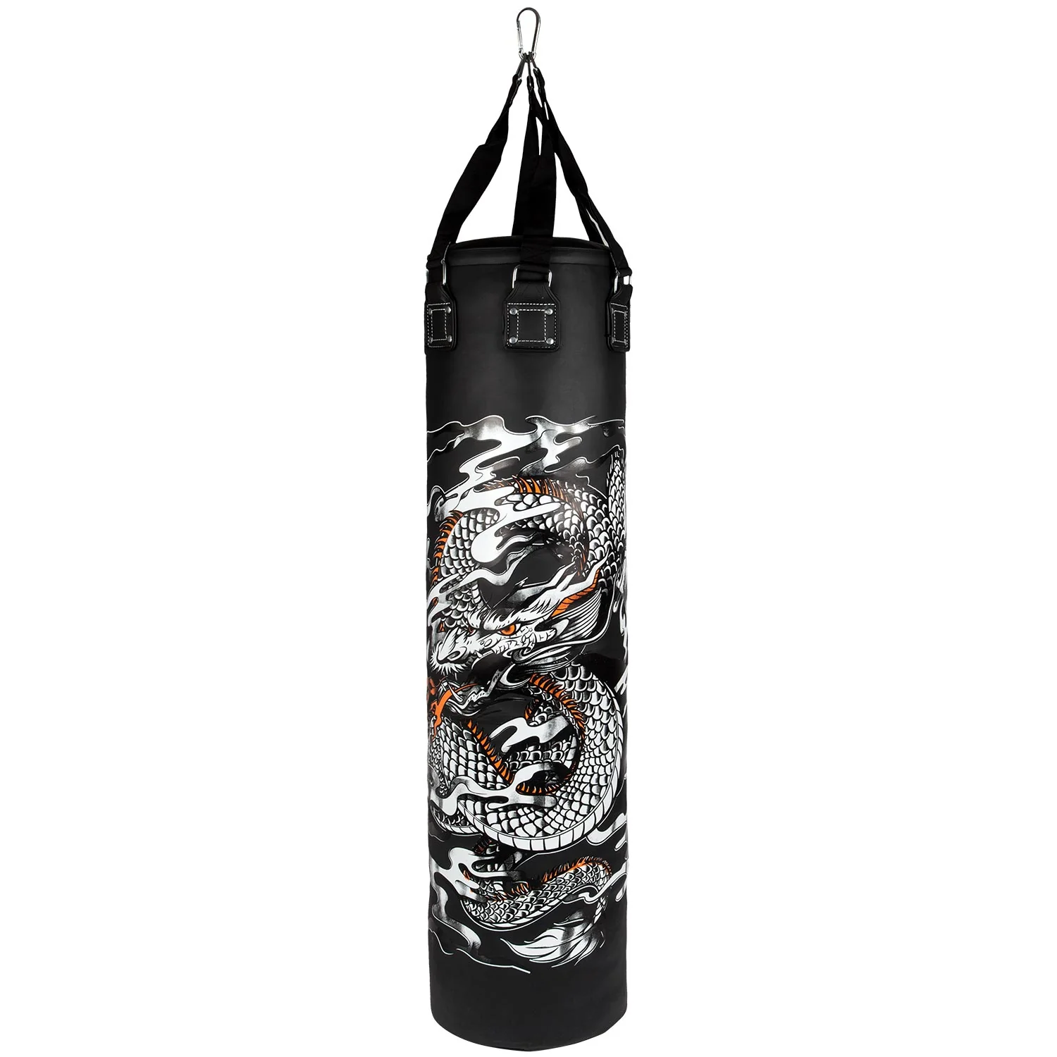 Venum Dragon's Flight Heavy Bag - Black/White - 130 cm - Image 2