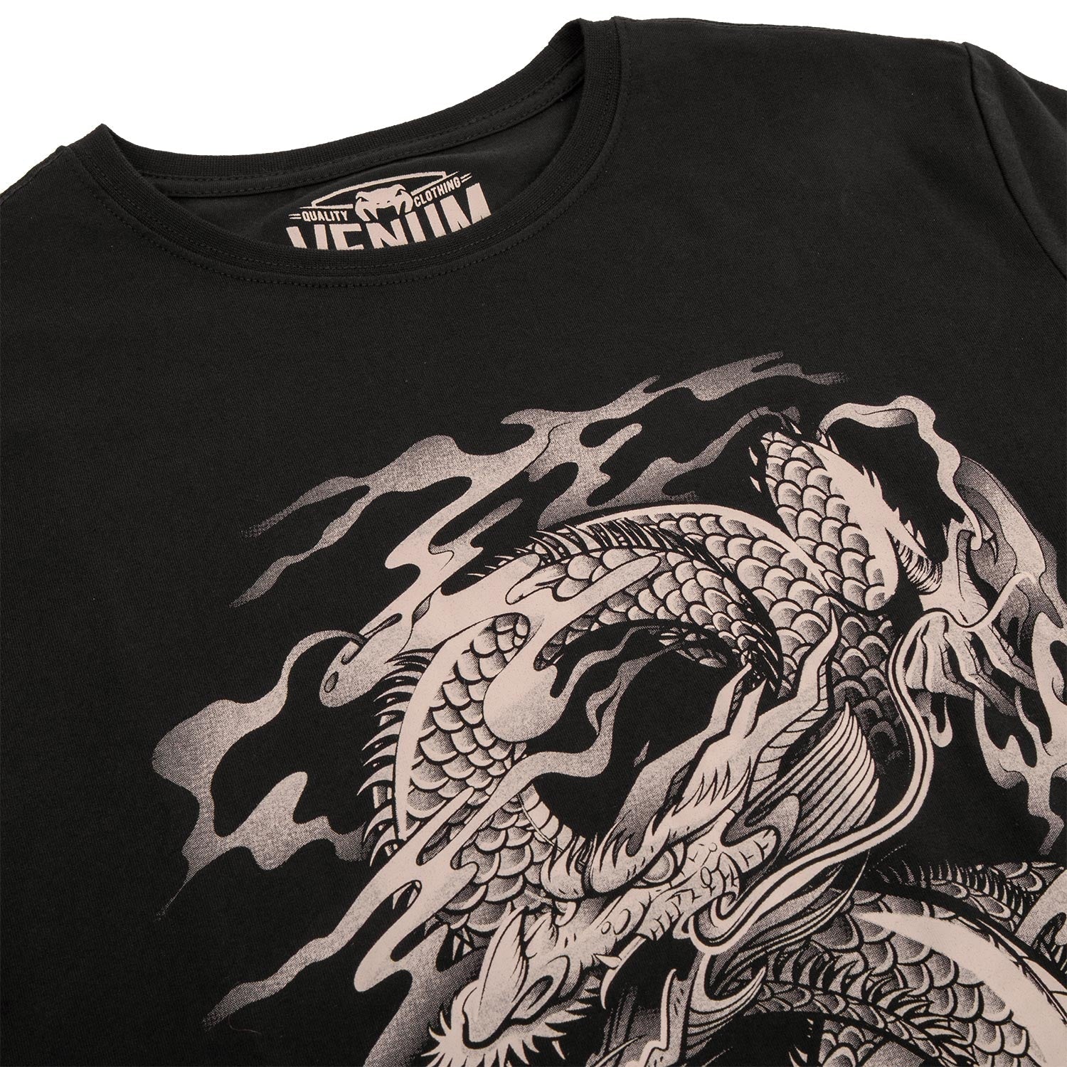 Venum Dragon's Flight T-shirt - Black/Sand - Image 5