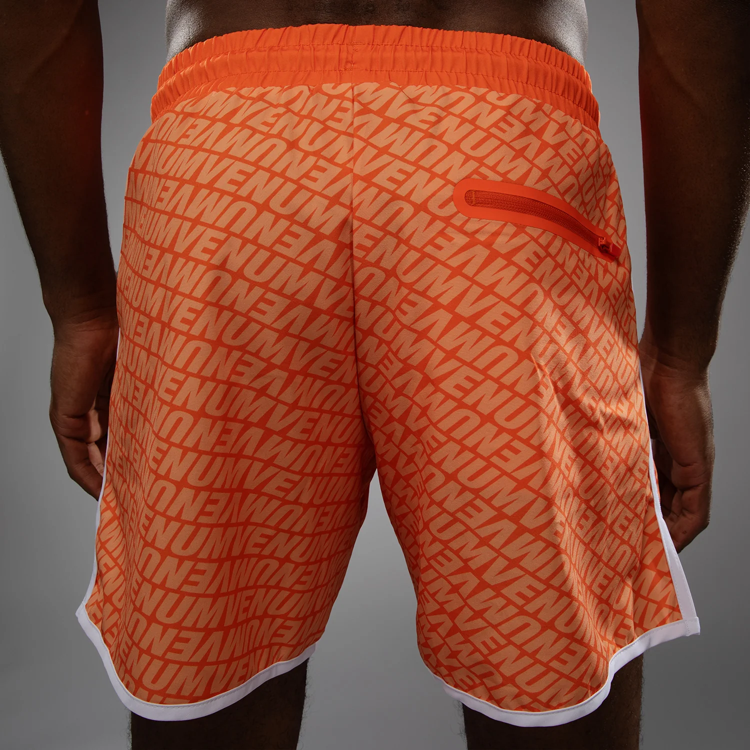 Venum Echo Board Shorts - Orange Sunset - Image 6