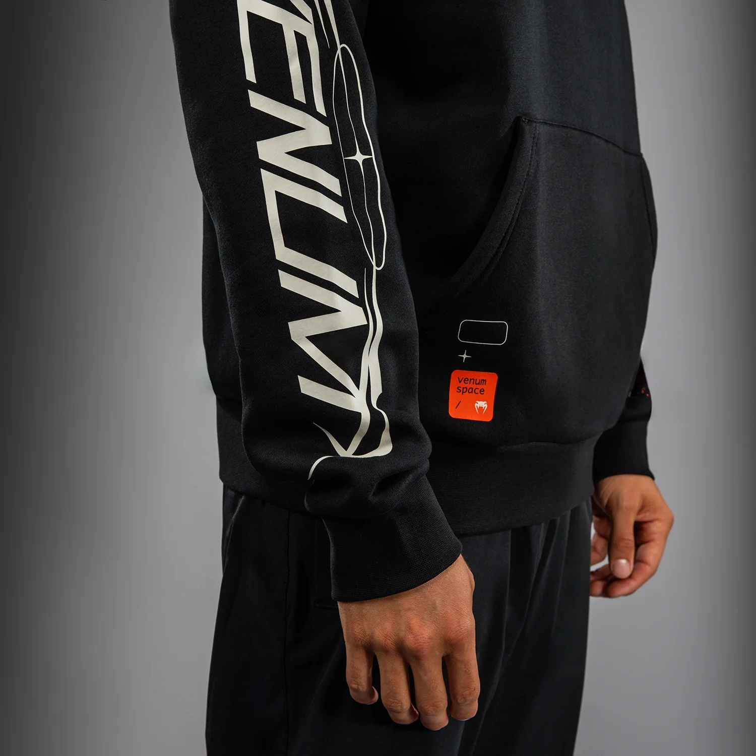 Venum Eclipse Hoodie - Black/Ivory - Image 8