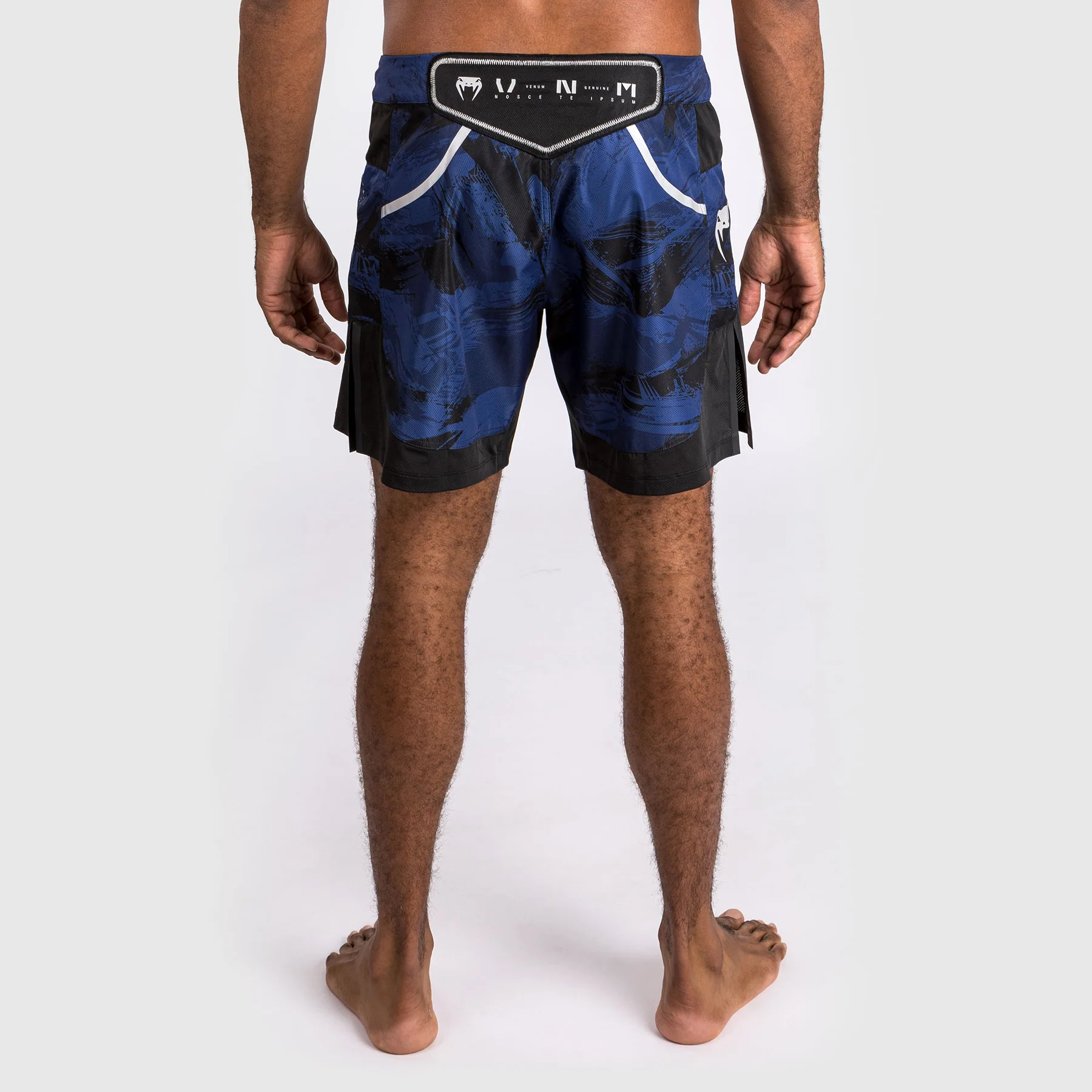 Venum Electron 3.0 Fight Shorts - Navy Blue - Image 3