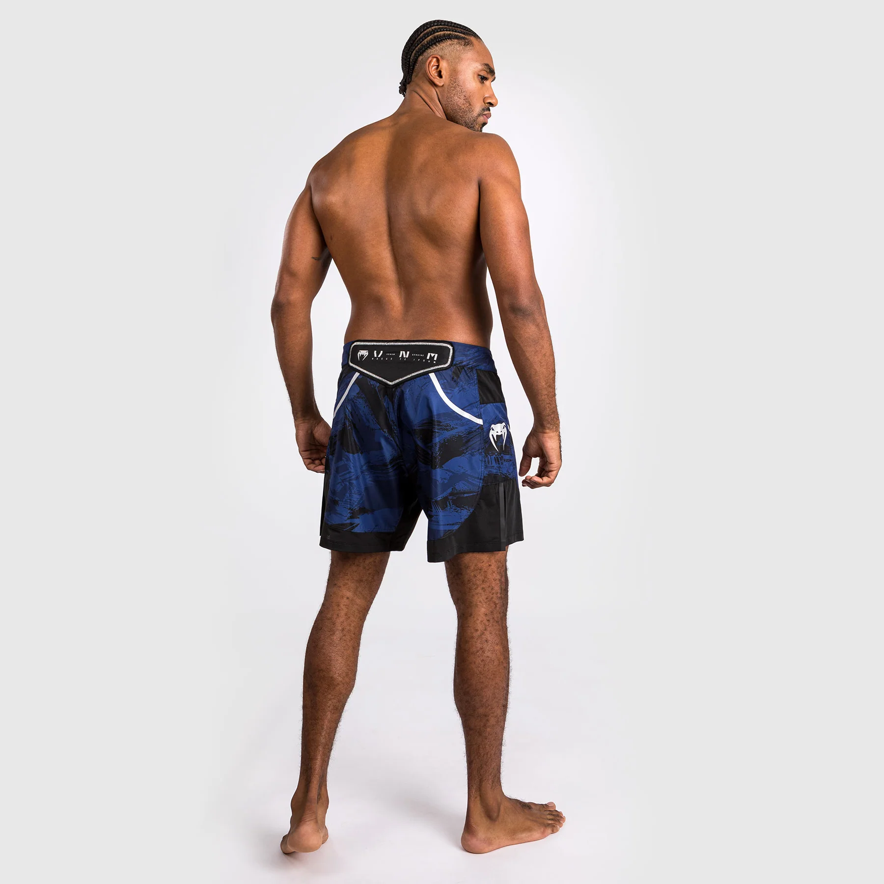 Venum Electron 3.0 Fight Shorts - Navy Blue - Image 6