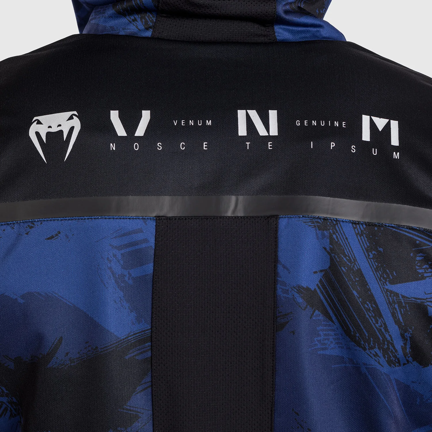Venum Electron 3.0 Hoodie Navy Blue - Image 8