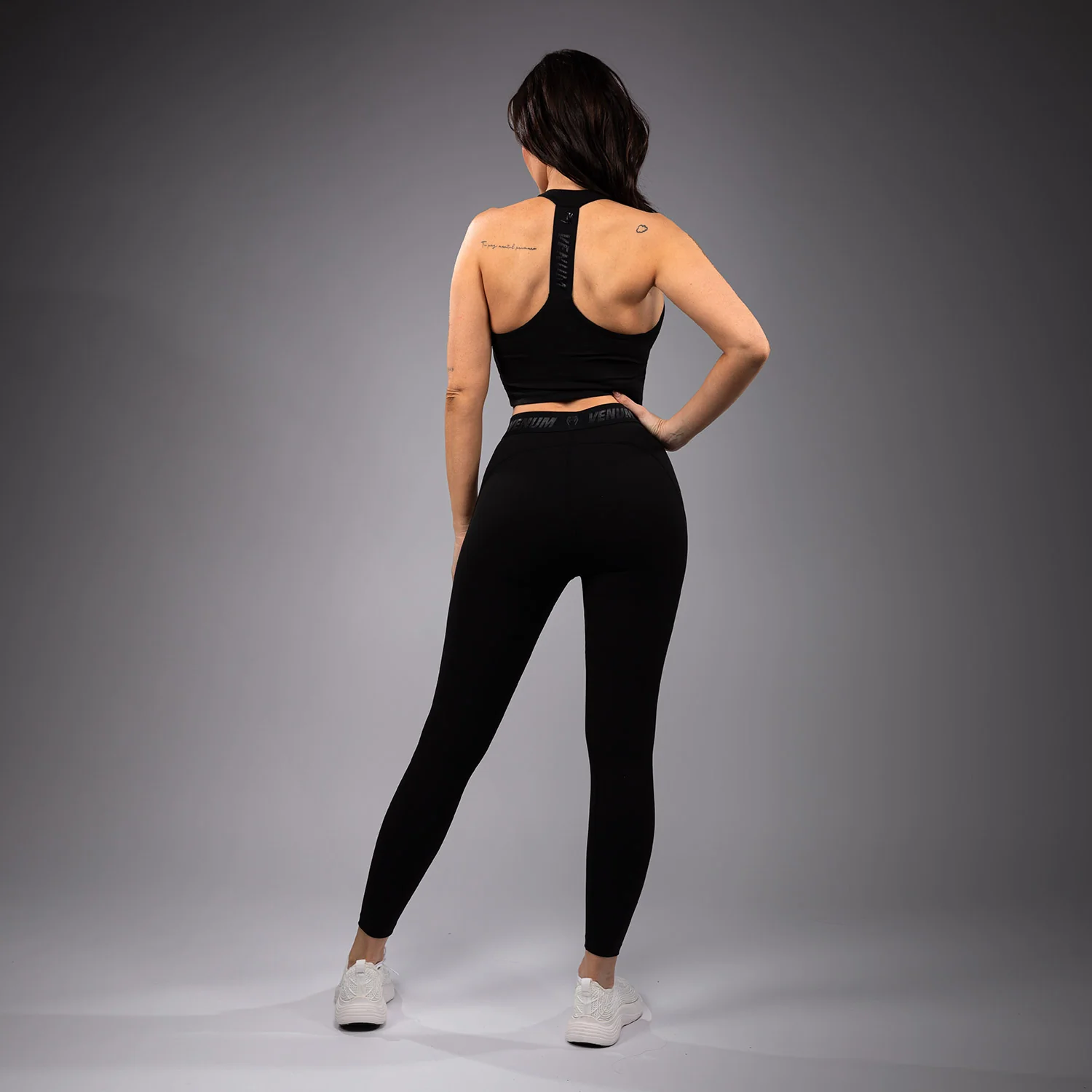 Venum Elevate Women Leggings - Black - Image 4