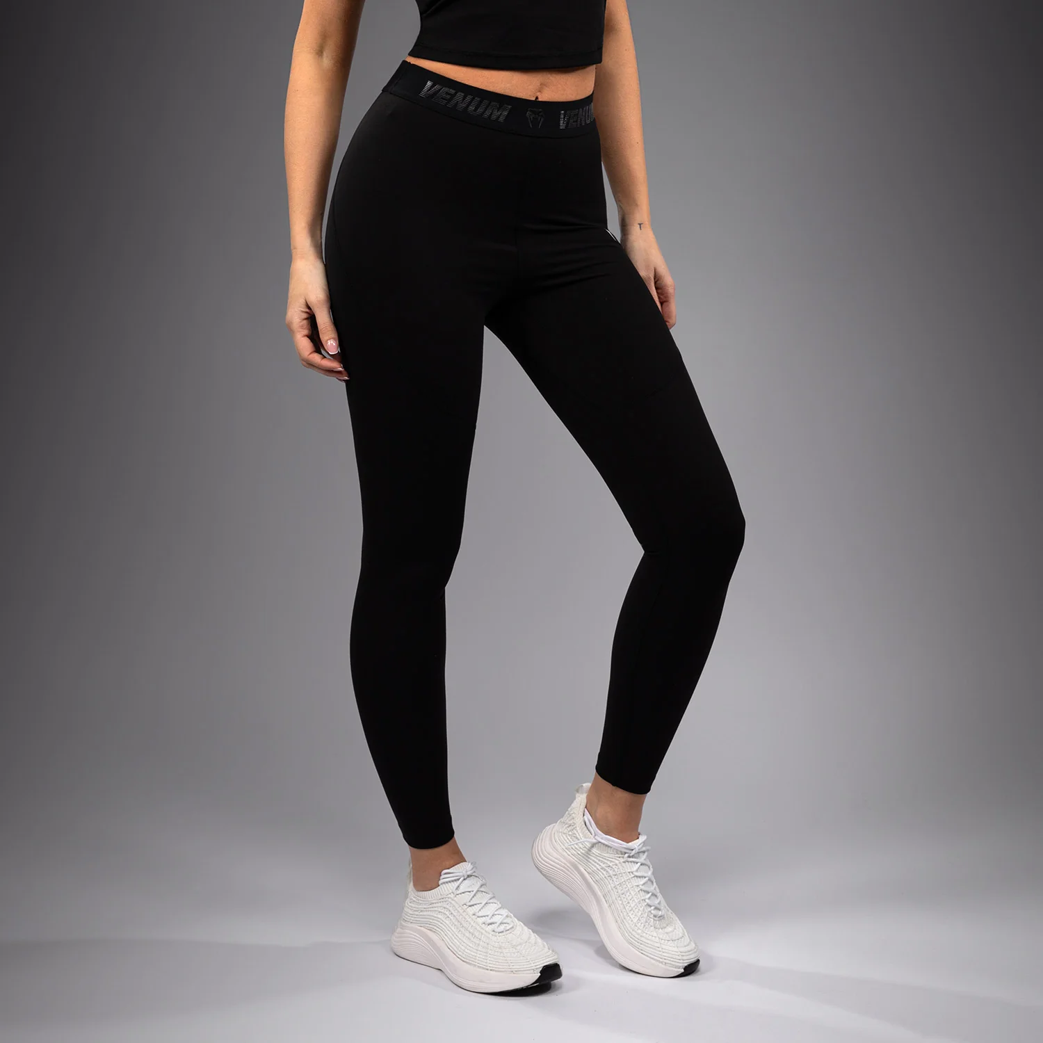 Venum Elevate Women Leggings - Black - Image 5