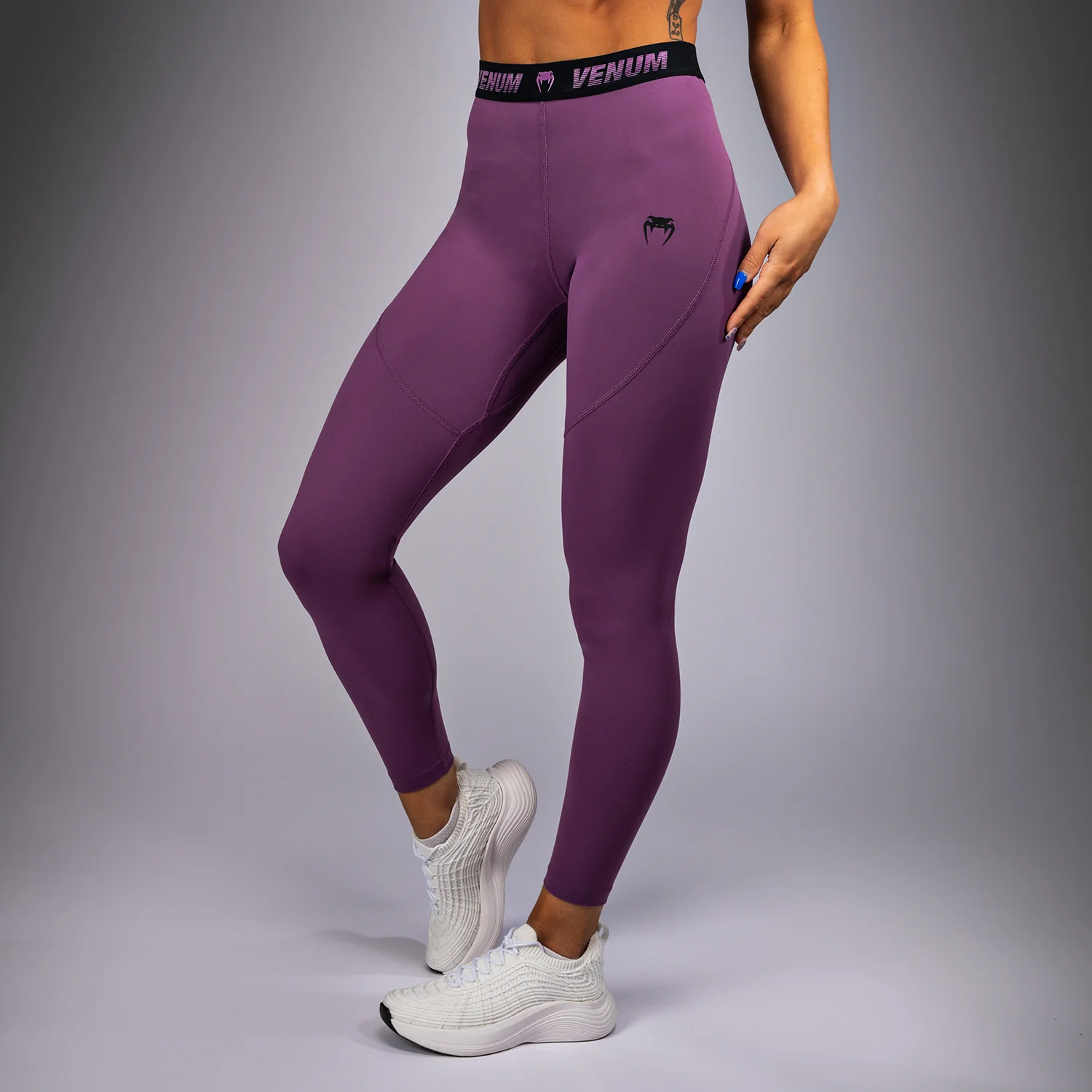 Venum Elevate Women Leggings - Liliac - Image 4