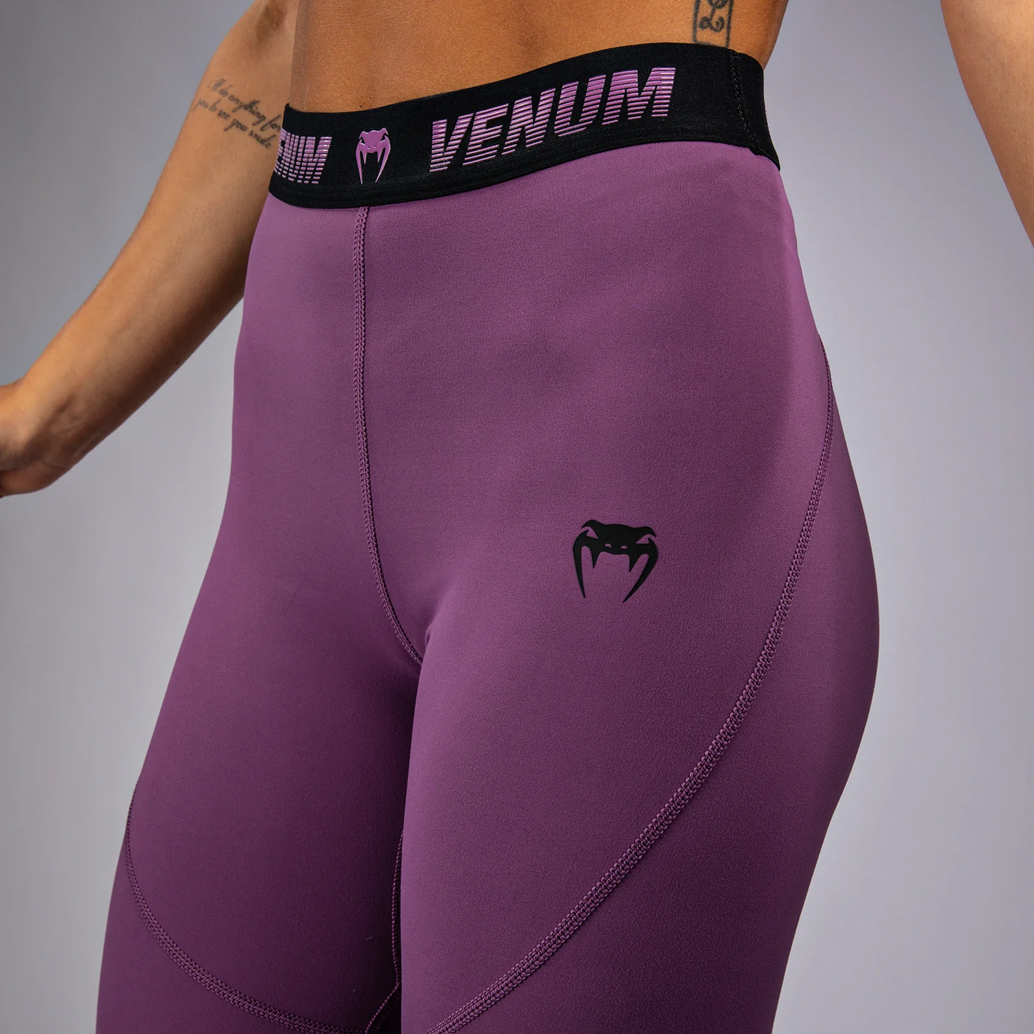 Venum Elevate Women Leggings - Liliac - Image 6
