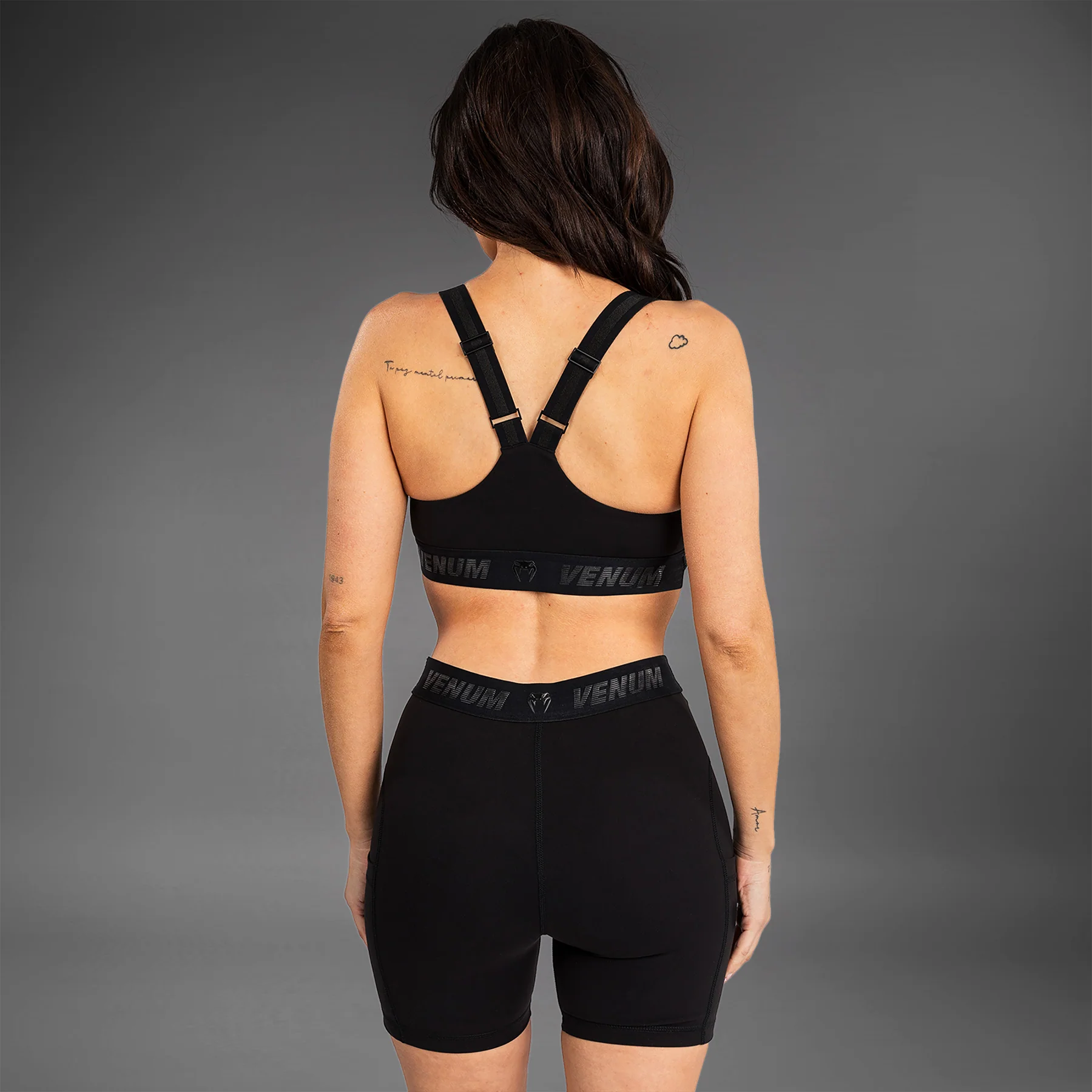 Venum Elevate Women Sports Bra - Black - Image 2