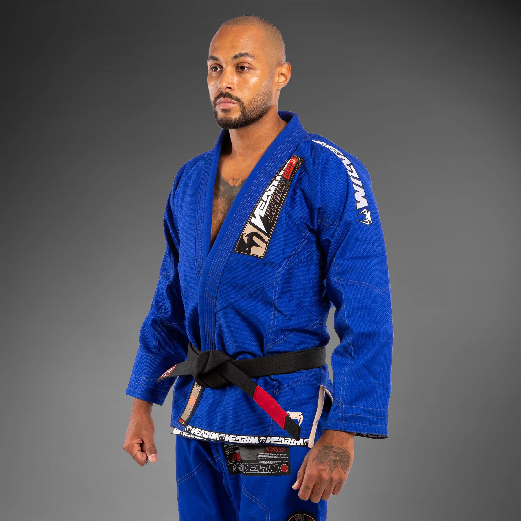 Venum Elite 3.0 BJJ Gi - Blue - Image 3