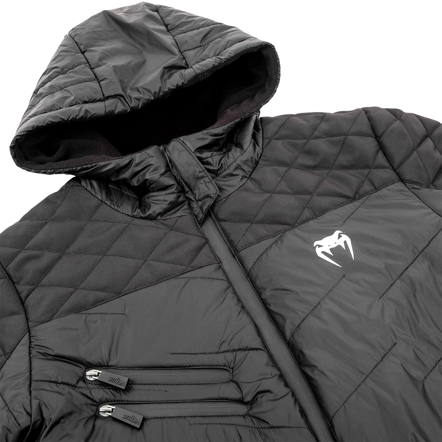 Venum Elite 3.0 Down Jacket - Black - Exclusive - Image 3