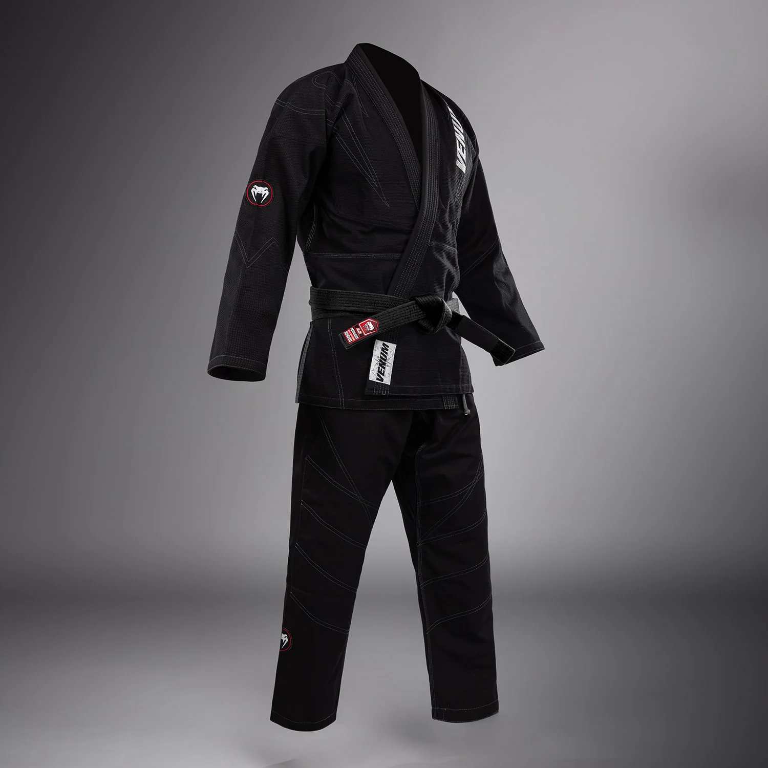 Venum Elite 5.0 - 450 - Brazilian Jiu Jitsu Gi - Black - Image 3